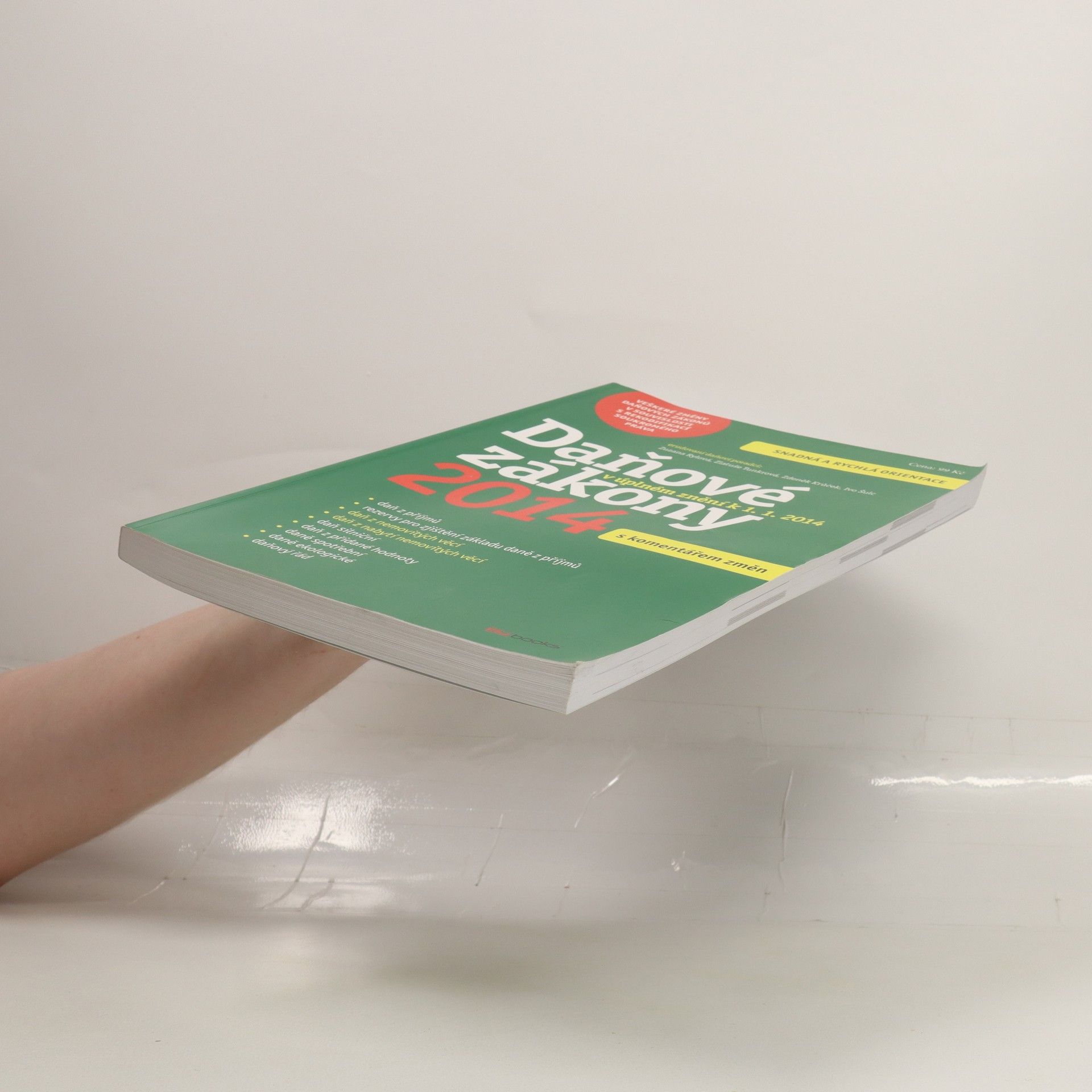 Autorenkollektiv Daňové zákony 2014 s komentářem změn