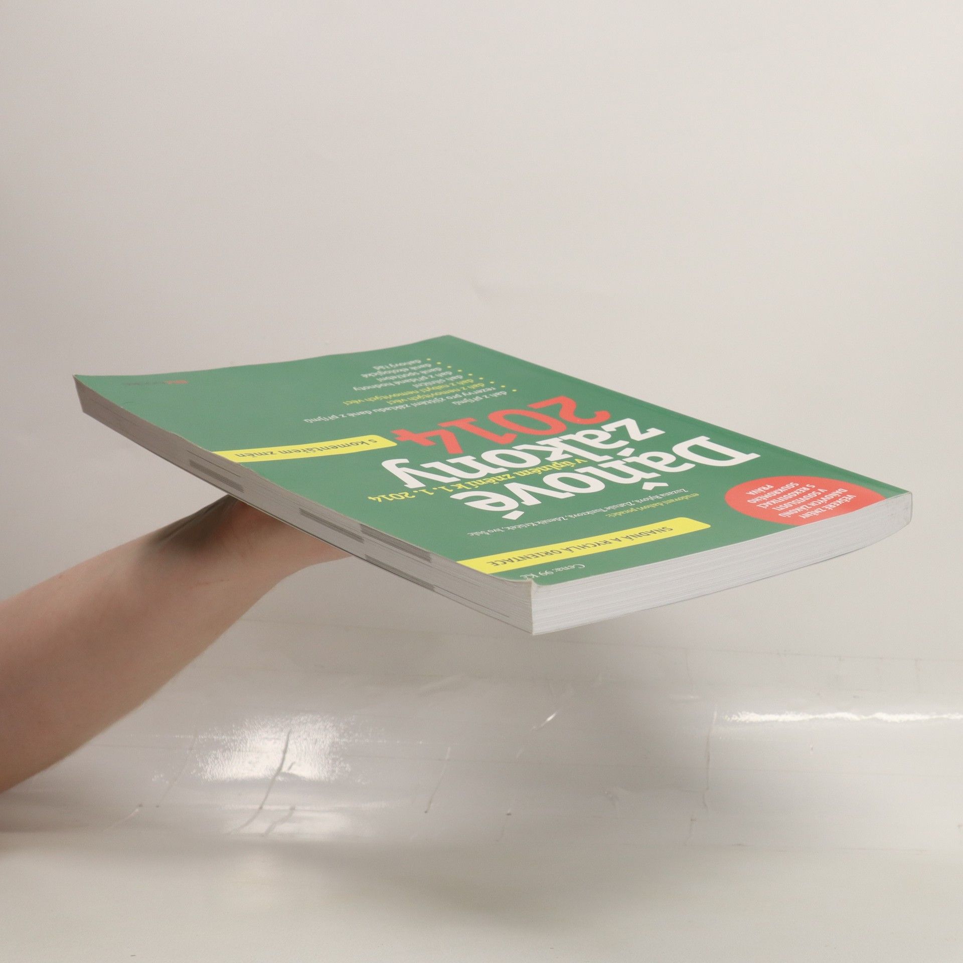 Autorenkollektiv Daňové zákony 2014 s komentářem změn