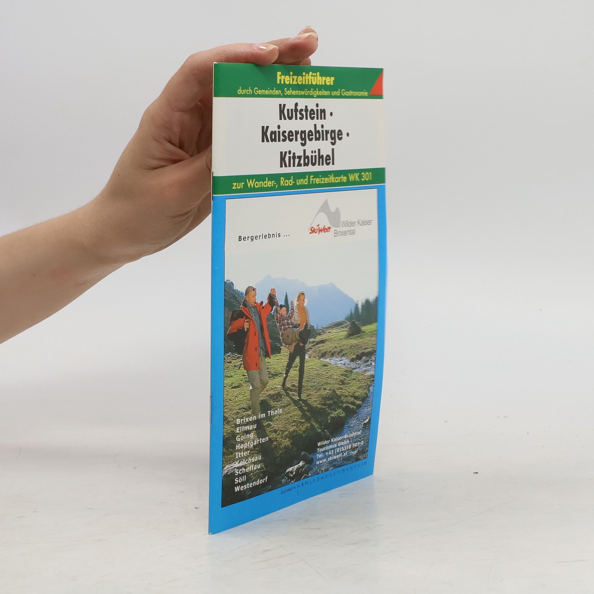 Collective WK 301 Kufstein, Kaisergebirge, Kitzbühel 1:50 000 / turistická mapa