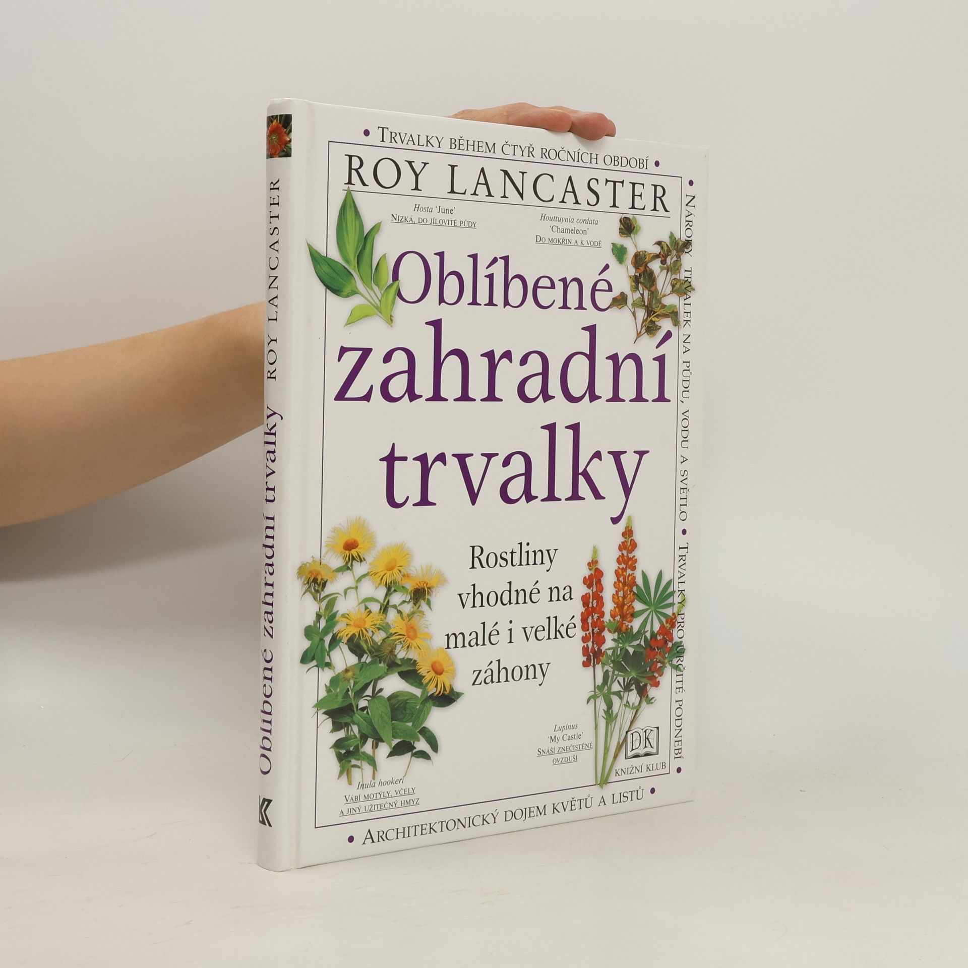 Roy Lancaster Oblíbené zahradní trvalky