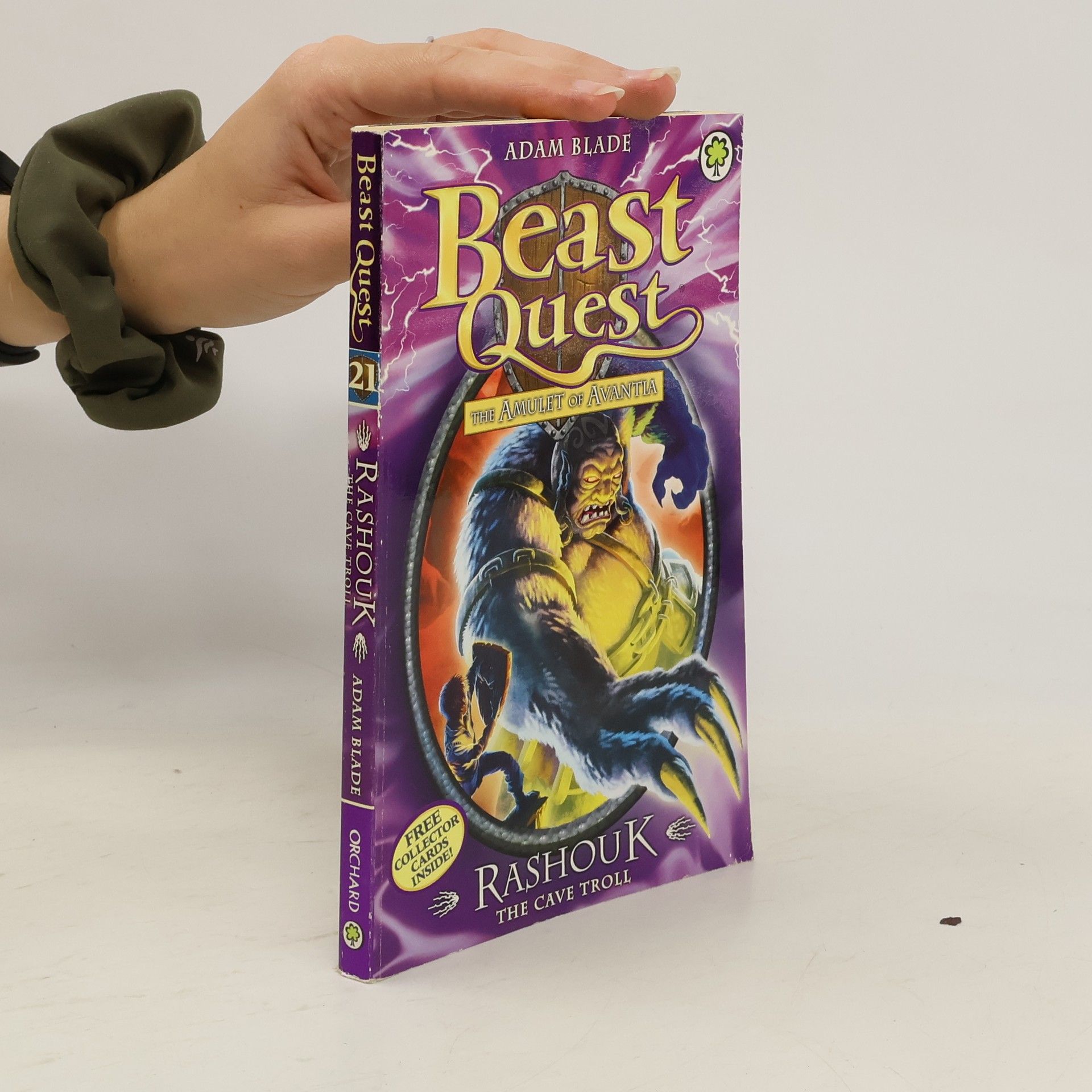 Adam Blade Beast Quest. The Amulet of Avantia. Rashouk the Cave Troll
