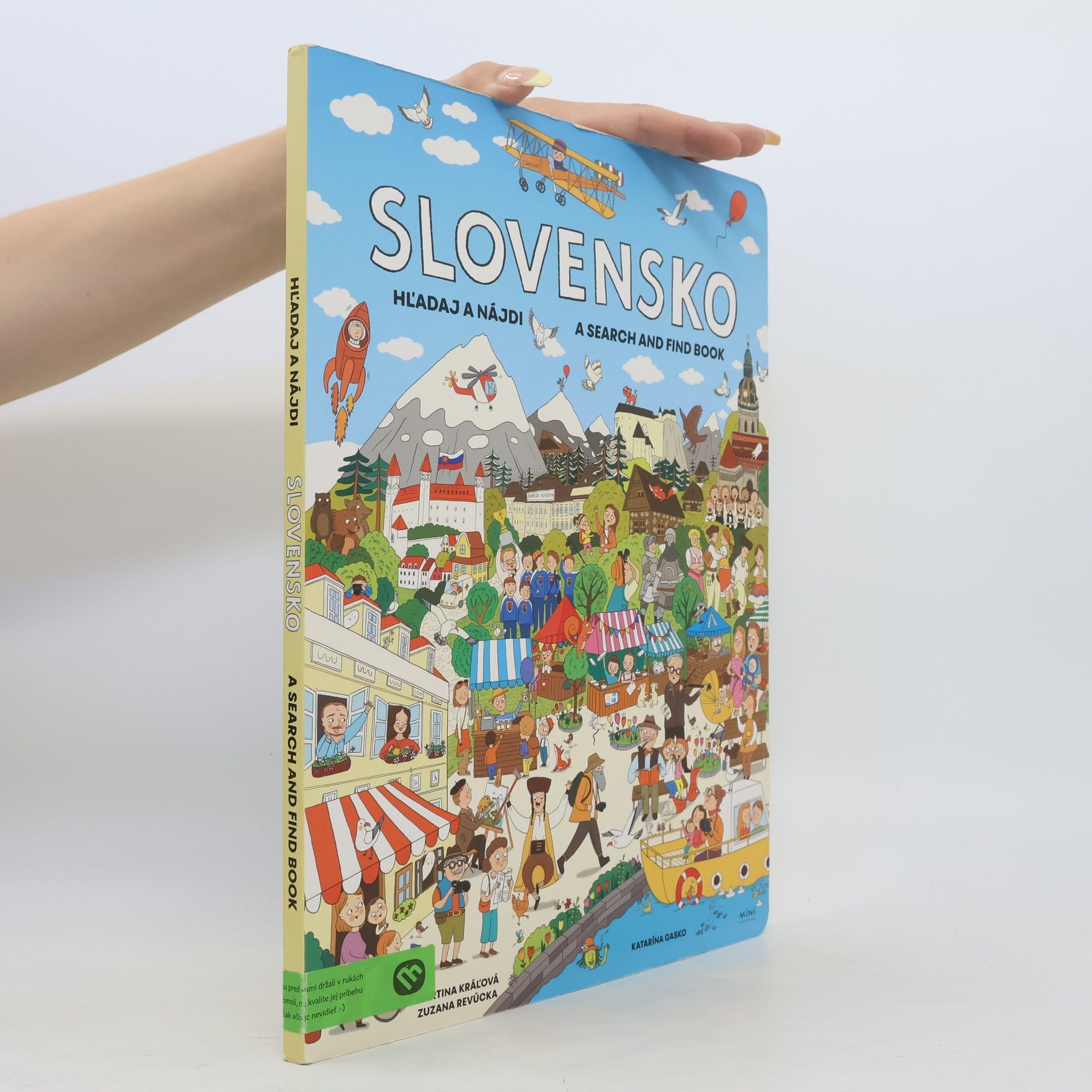 Martina Kral Slovensko - Hľadaj a nájdi. A search and find book