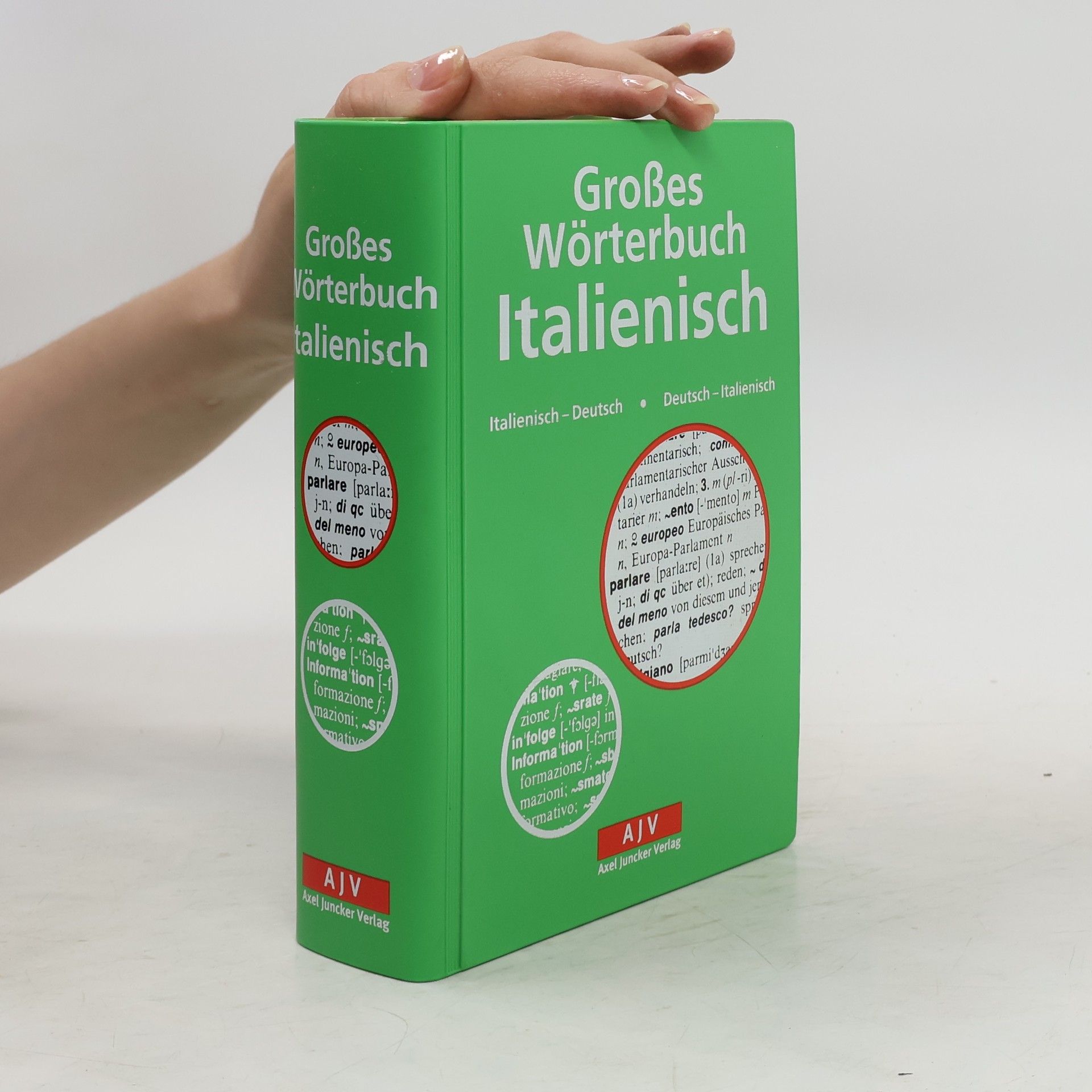 kolektiv Großes Wörterbuch Italienisch. Italienisch-Deutsch/Deutsch-Italienisch