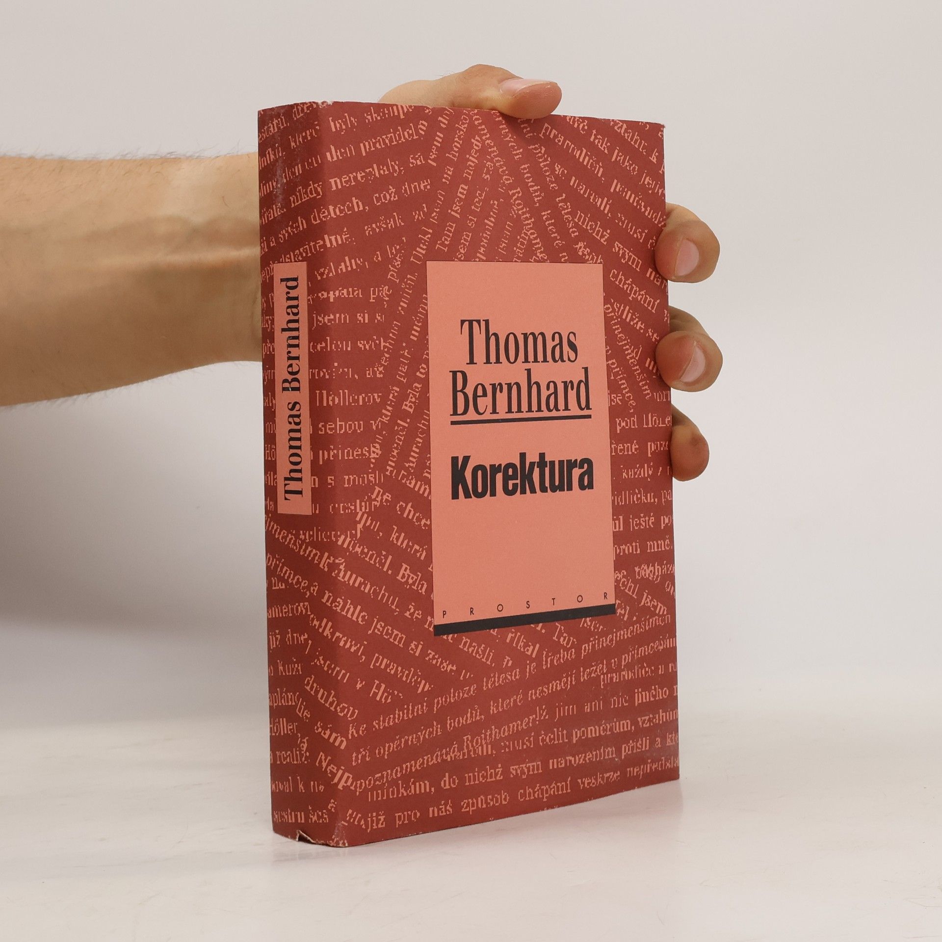 Thomas Bernhard Korektura