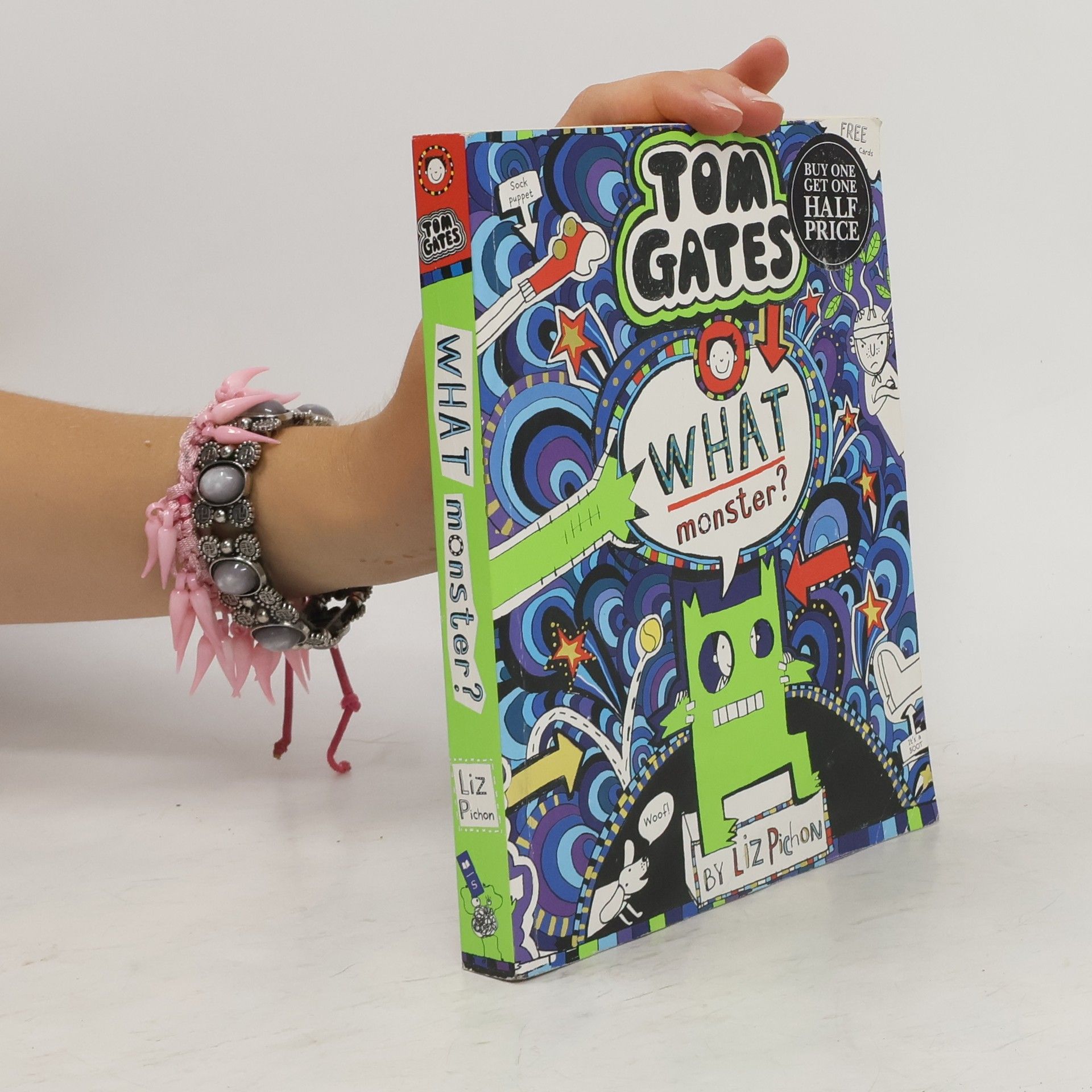 Liz Pichon Tom Gates. What Monster?