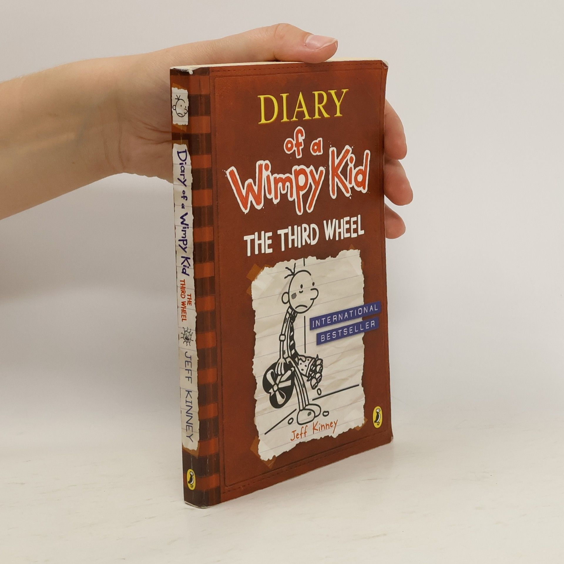 Jeff Kinney Diary of a wimpy kid. The third wheel