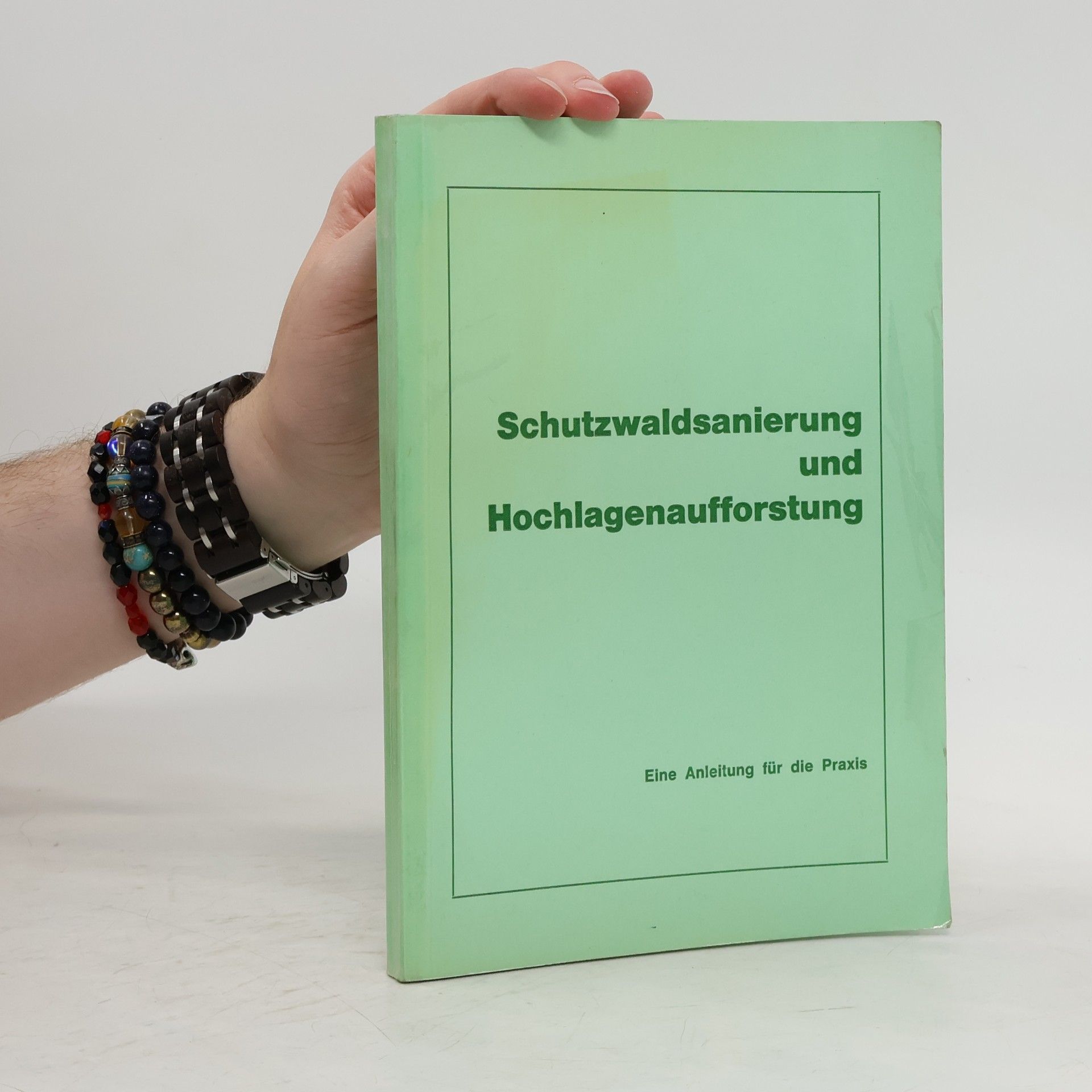 Collectif d'auteurs Schutzwaldsanierung und Hochlagenaufforstung