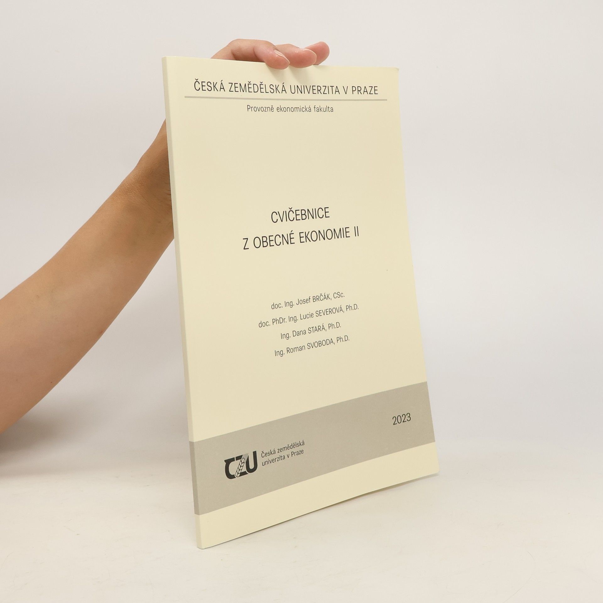 Collectif d'auteurs Cvičebnice z obecné ekonomie II.