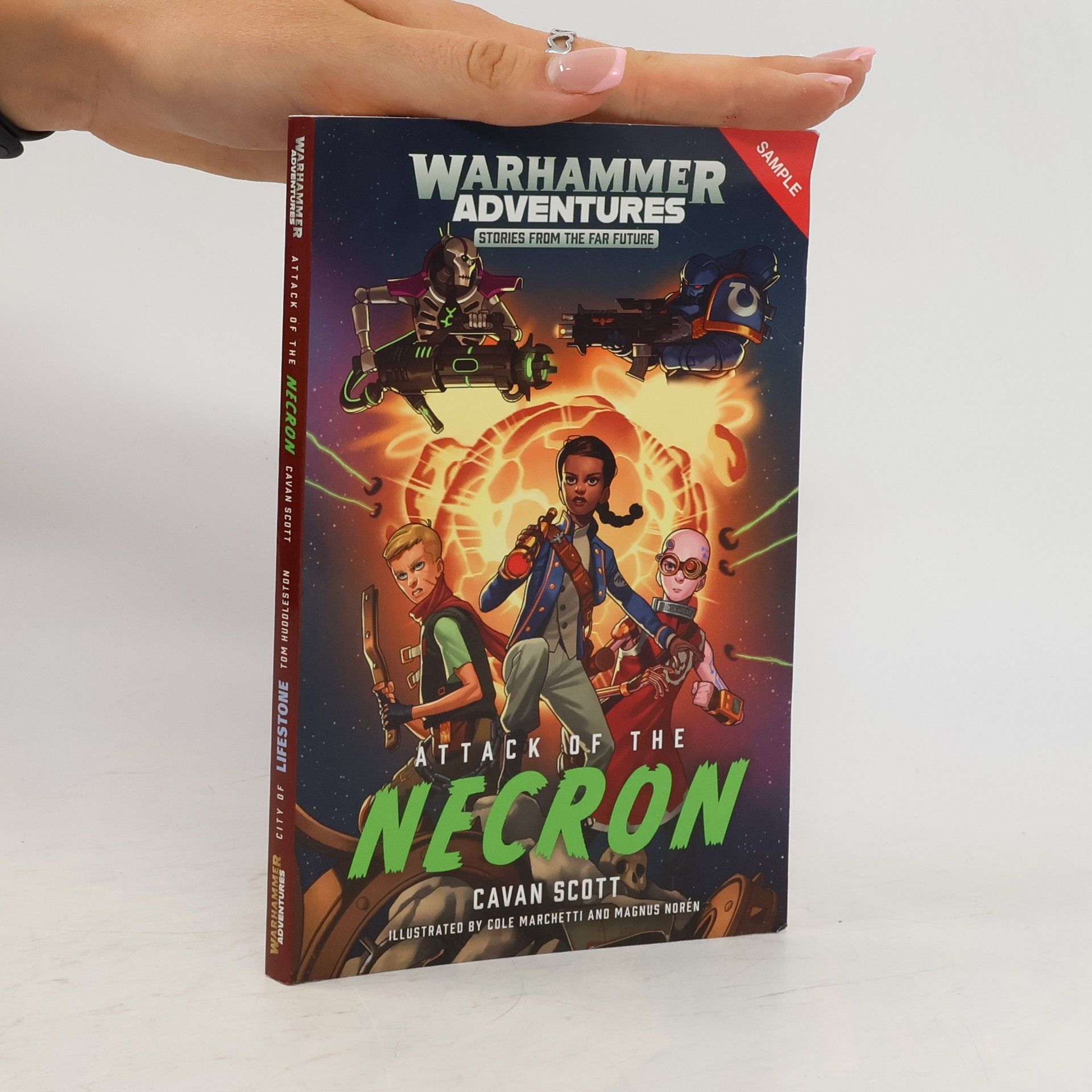 Cavan Scott Warhammer Adventures