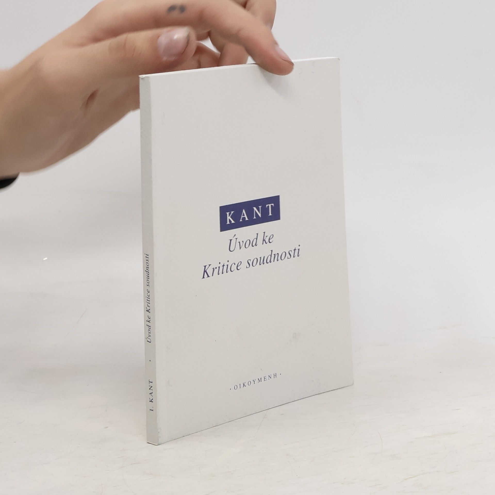 Immanuel Kant Úvod ke kritice soudnosti
