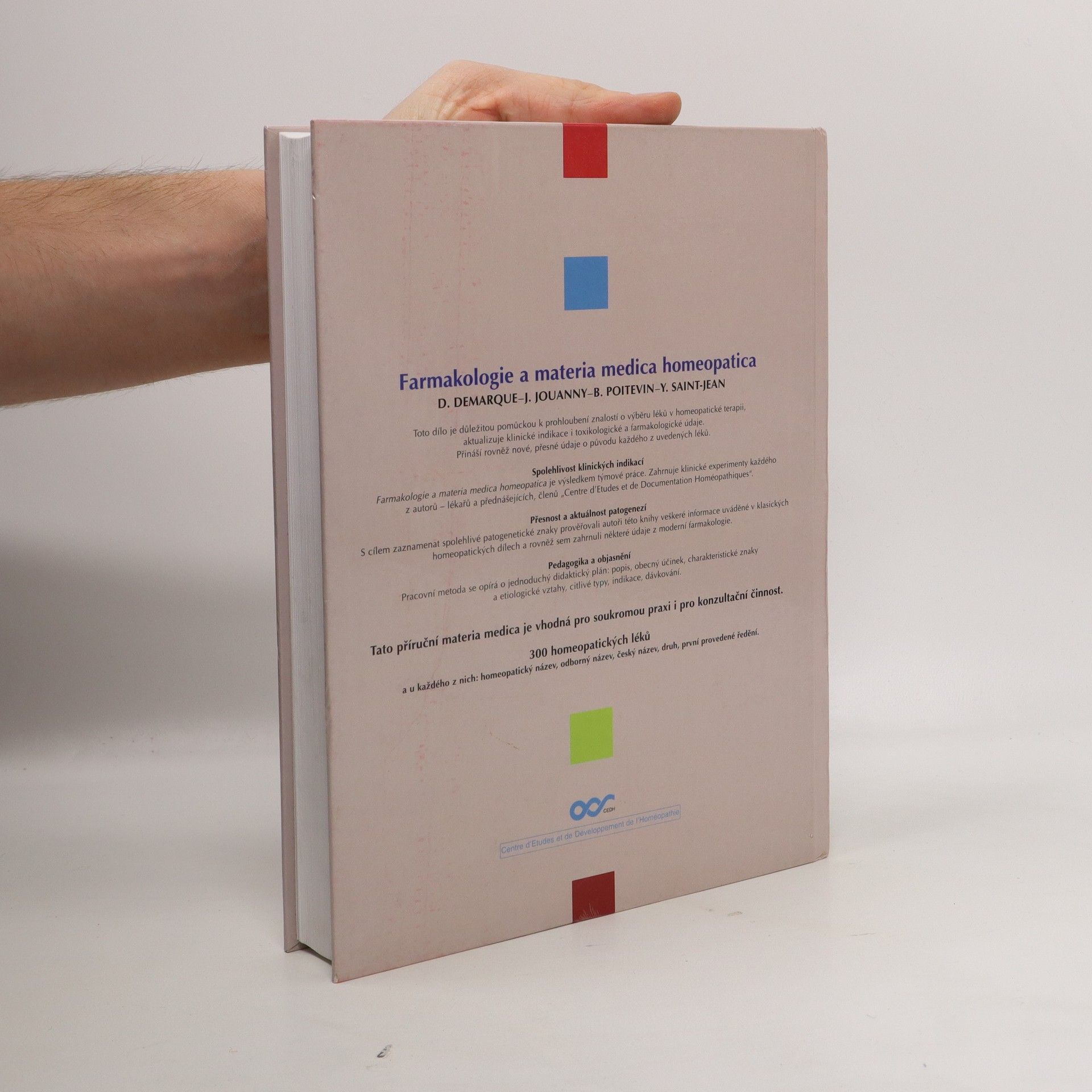 Kolektiv autorů Farmakologie a materia medica homeopatica