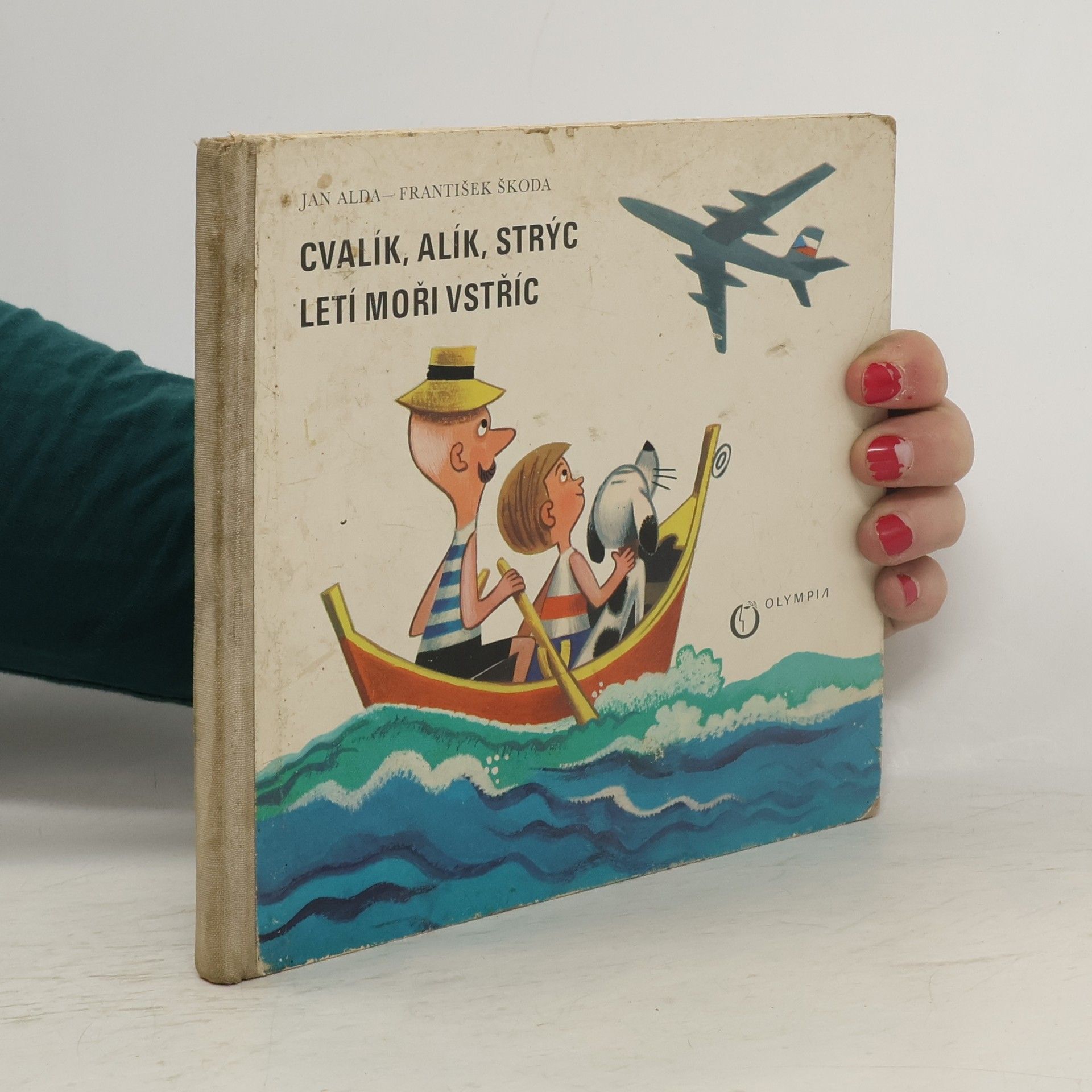 Jan Alda Cvalík, Alík, strýc letí moři vstříc