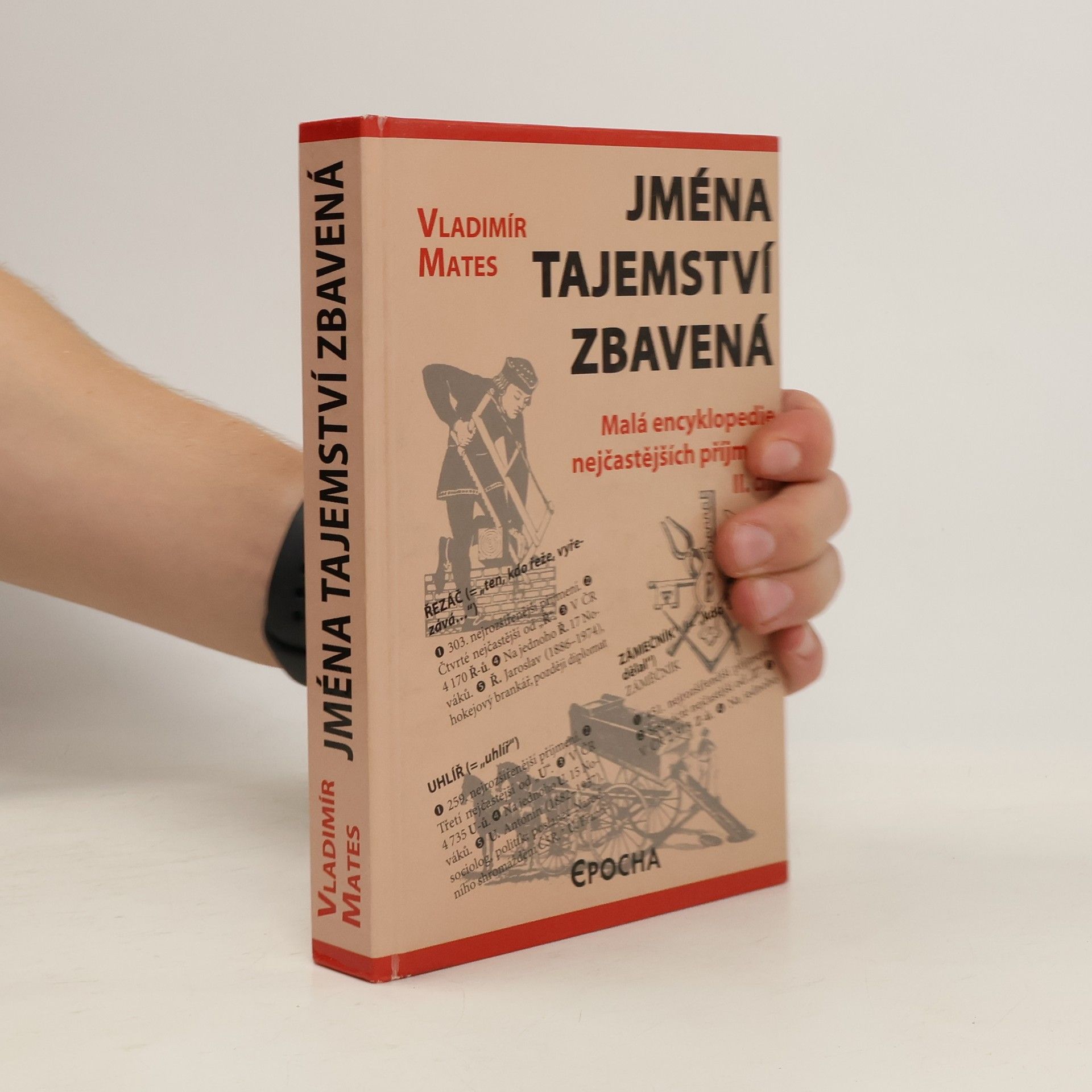 Vladimír Mates Jména tajemství zbavená. Malá encyklopedie nejčastějších příjmení II. díl