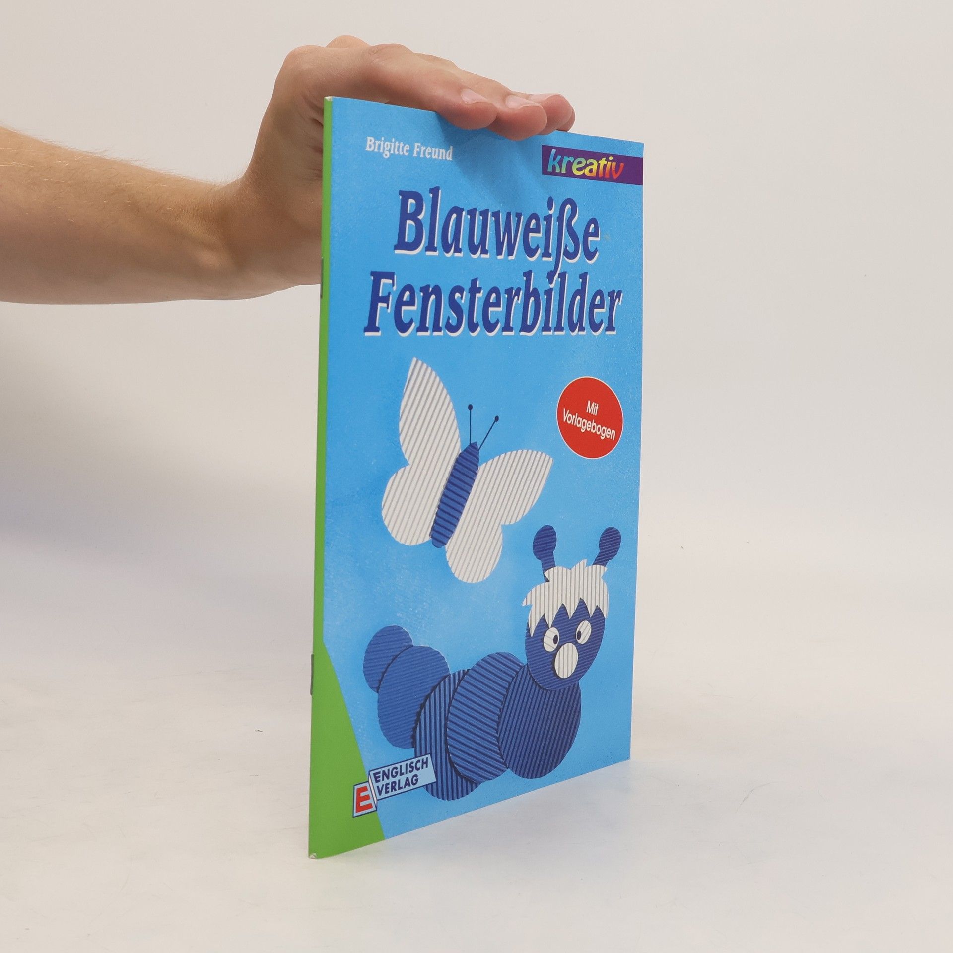 Brigitte Freund Blauweiße Fensterbilder