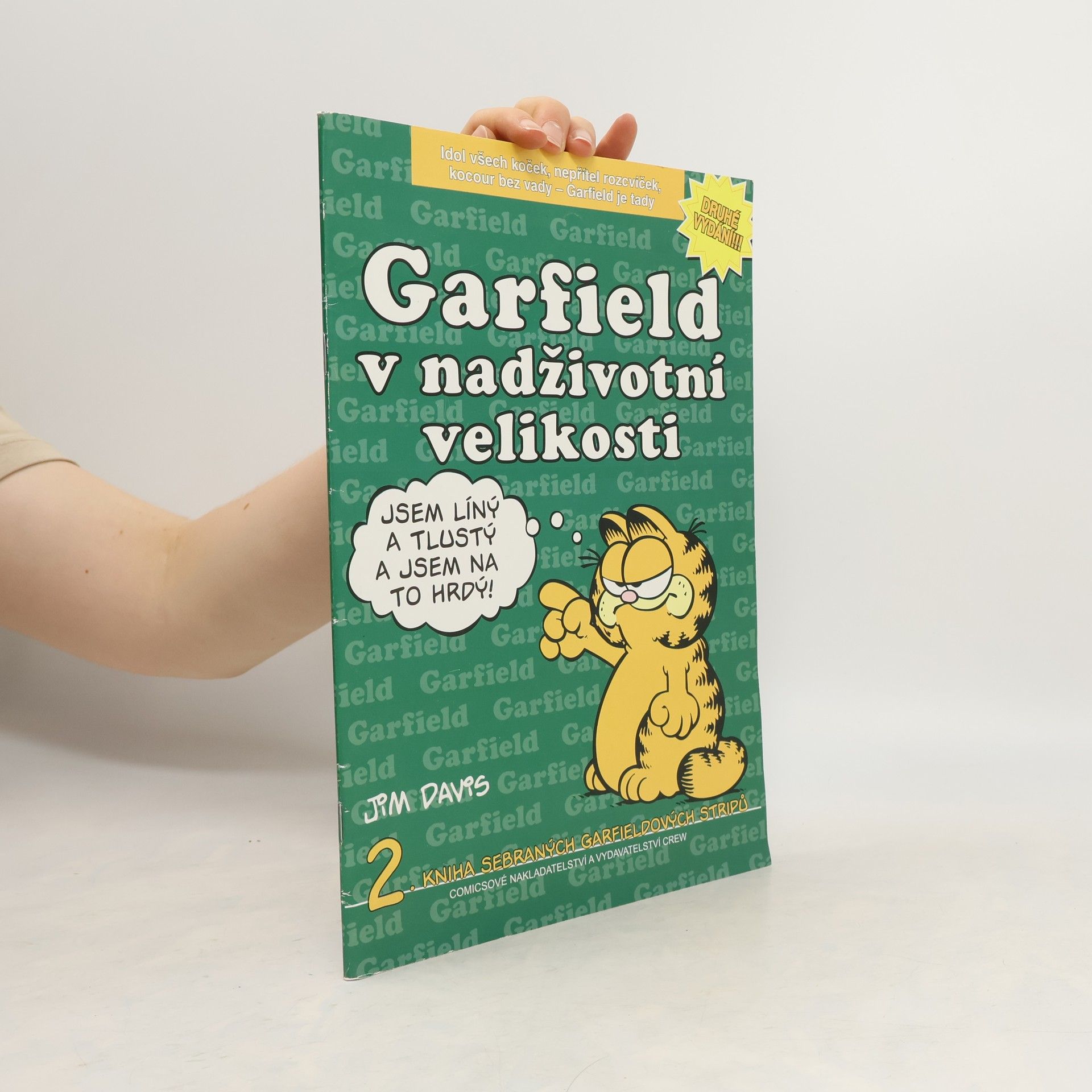 Jim Davis Garfield v nadživotní velikosti