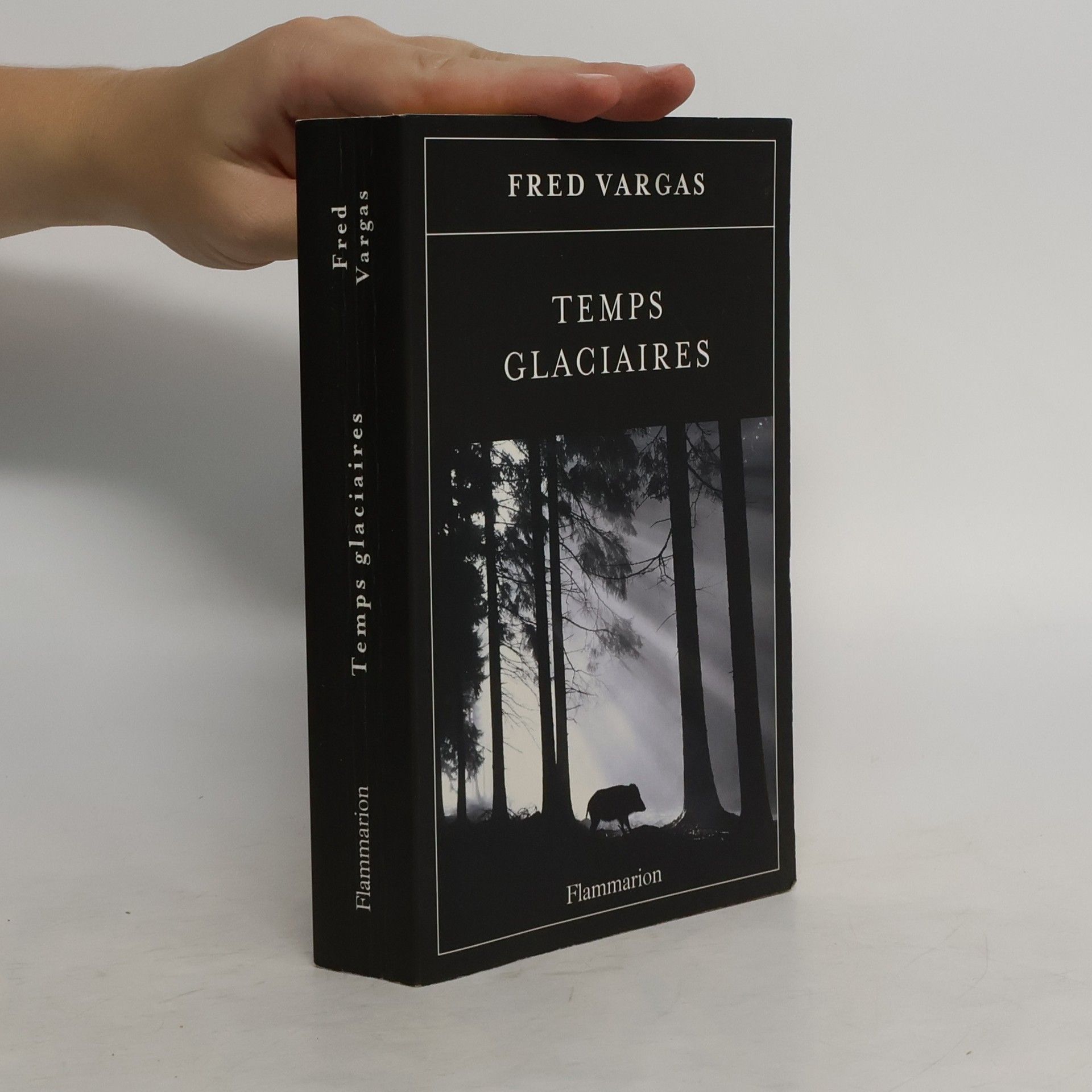 Fred Vargas Temps glaciaires. Das barmherzige Fallbeil, französische Ausgabe