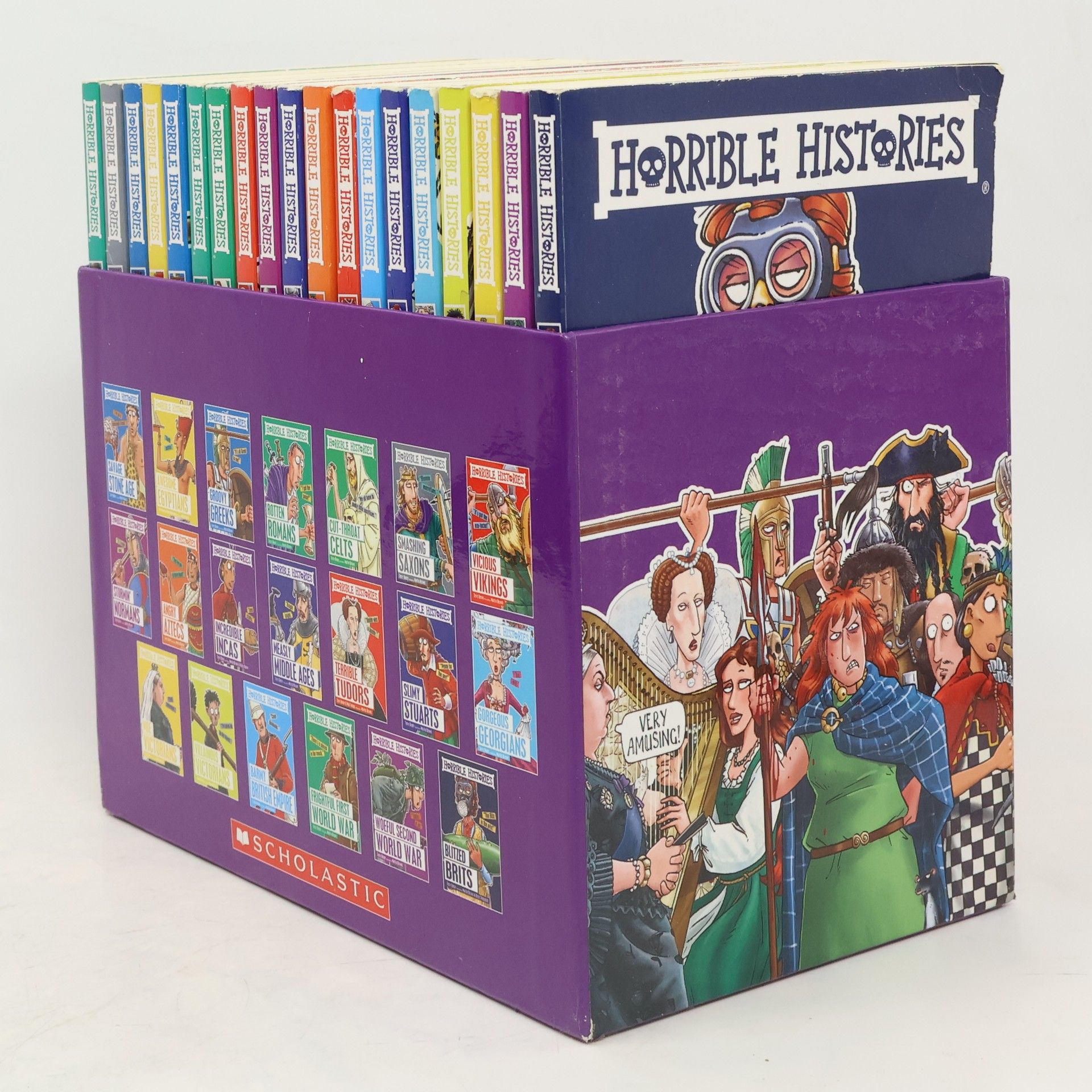Terry Deary Horrible Histories Blood Curdling Book Box