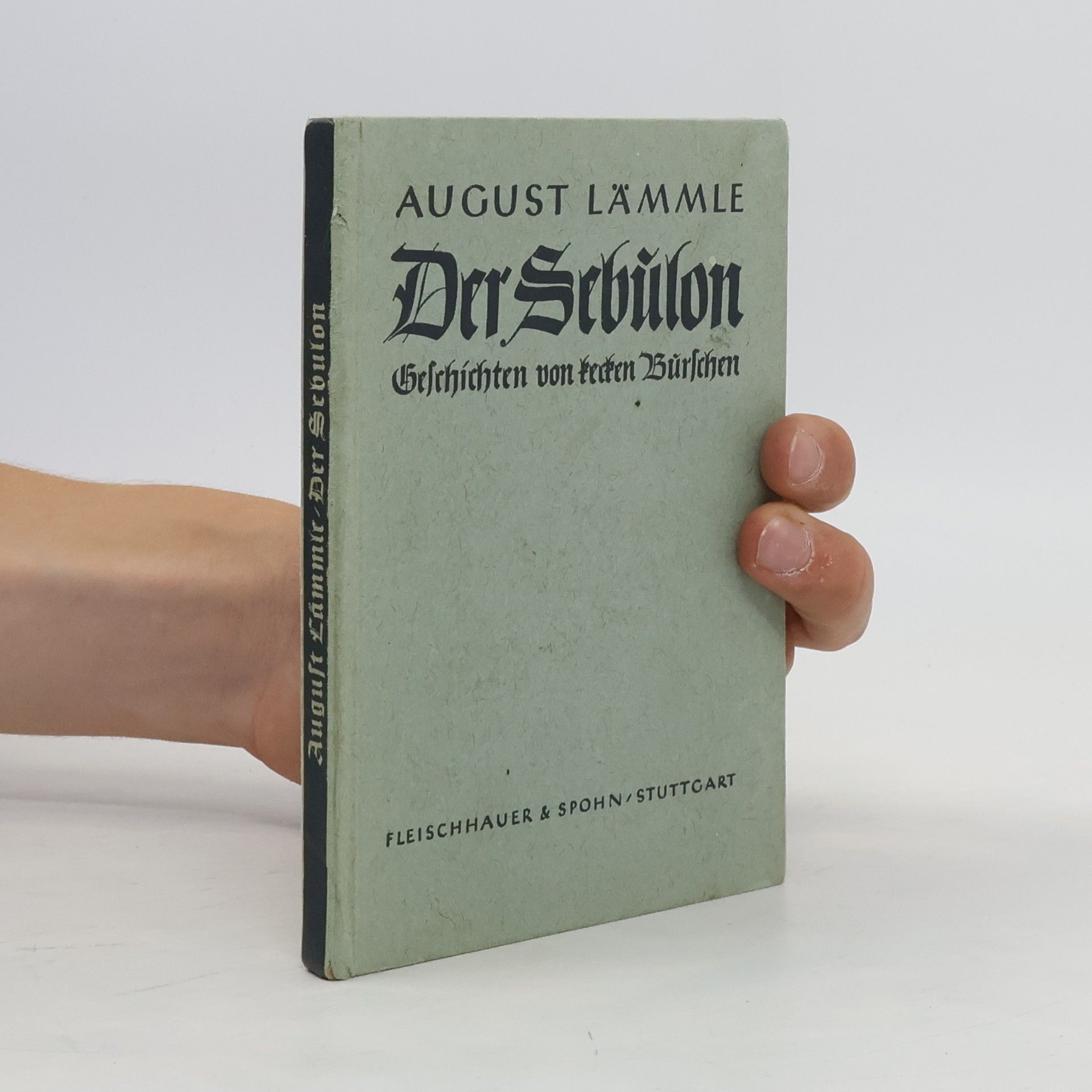 August Lämmle Der Sebulon