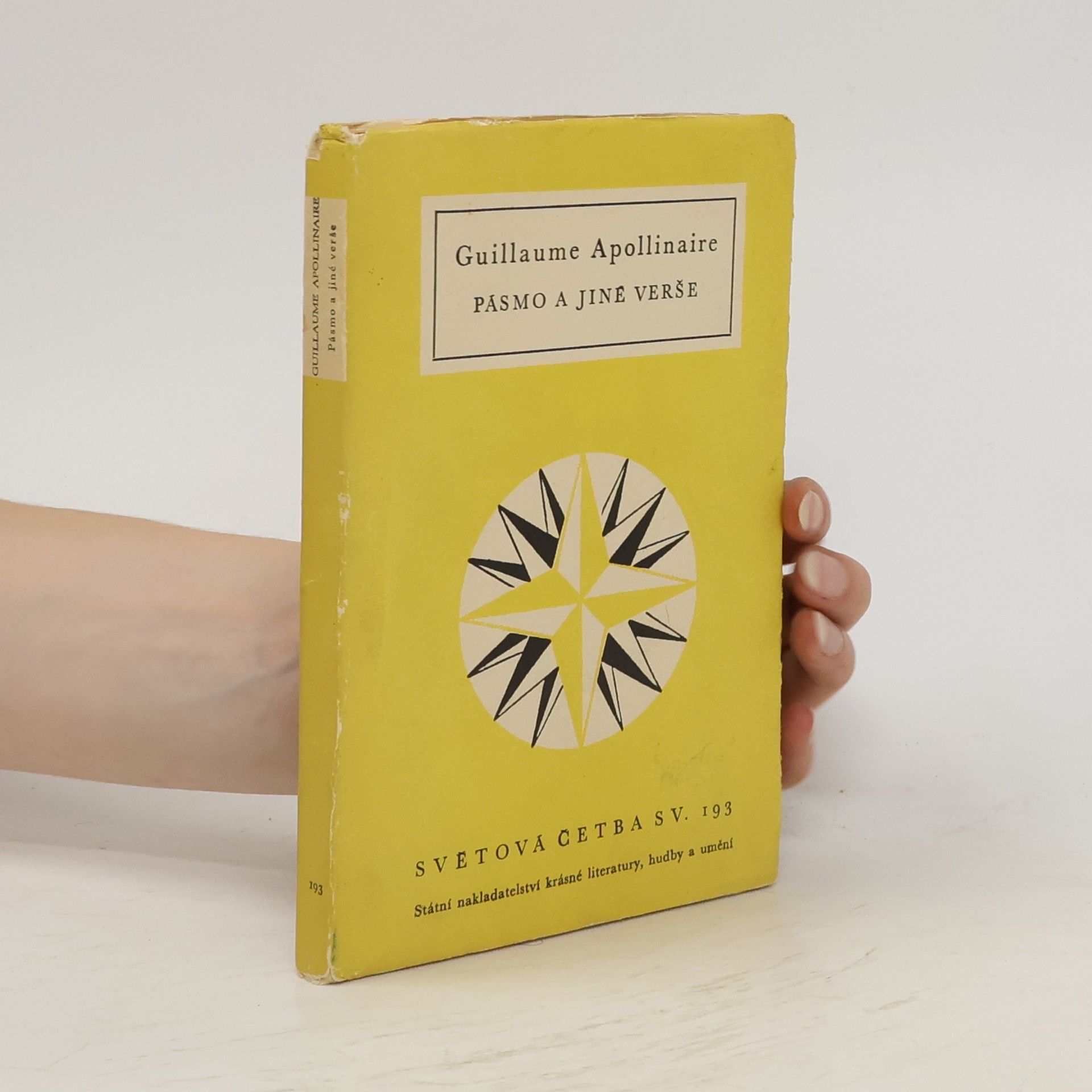 Guillaume Apollinaire Pásmo a jiné verše