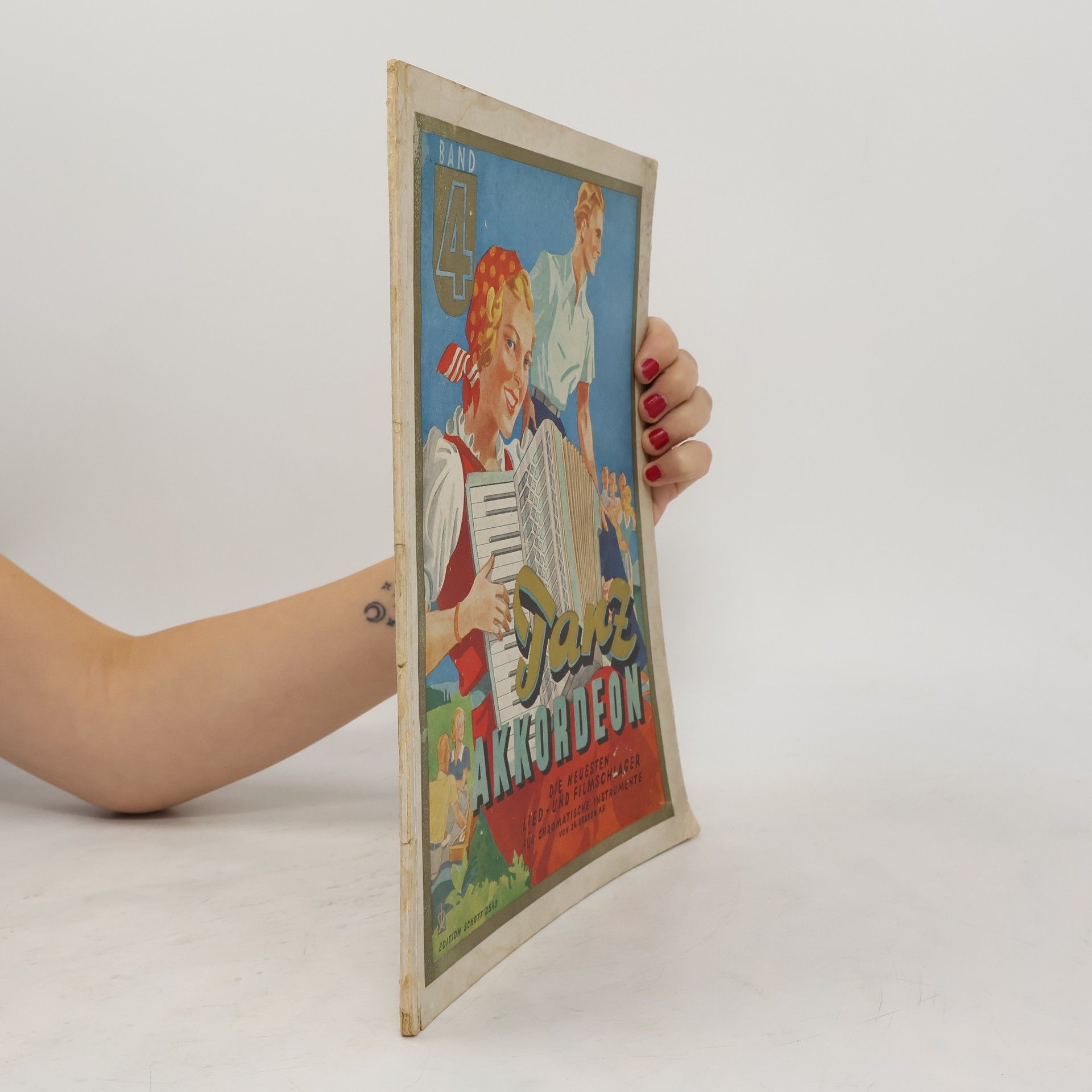 Ludwig Kletsch Tanz Akkordeon. Die neuesten Lied- und Filmschlager für chromatische Instrumente