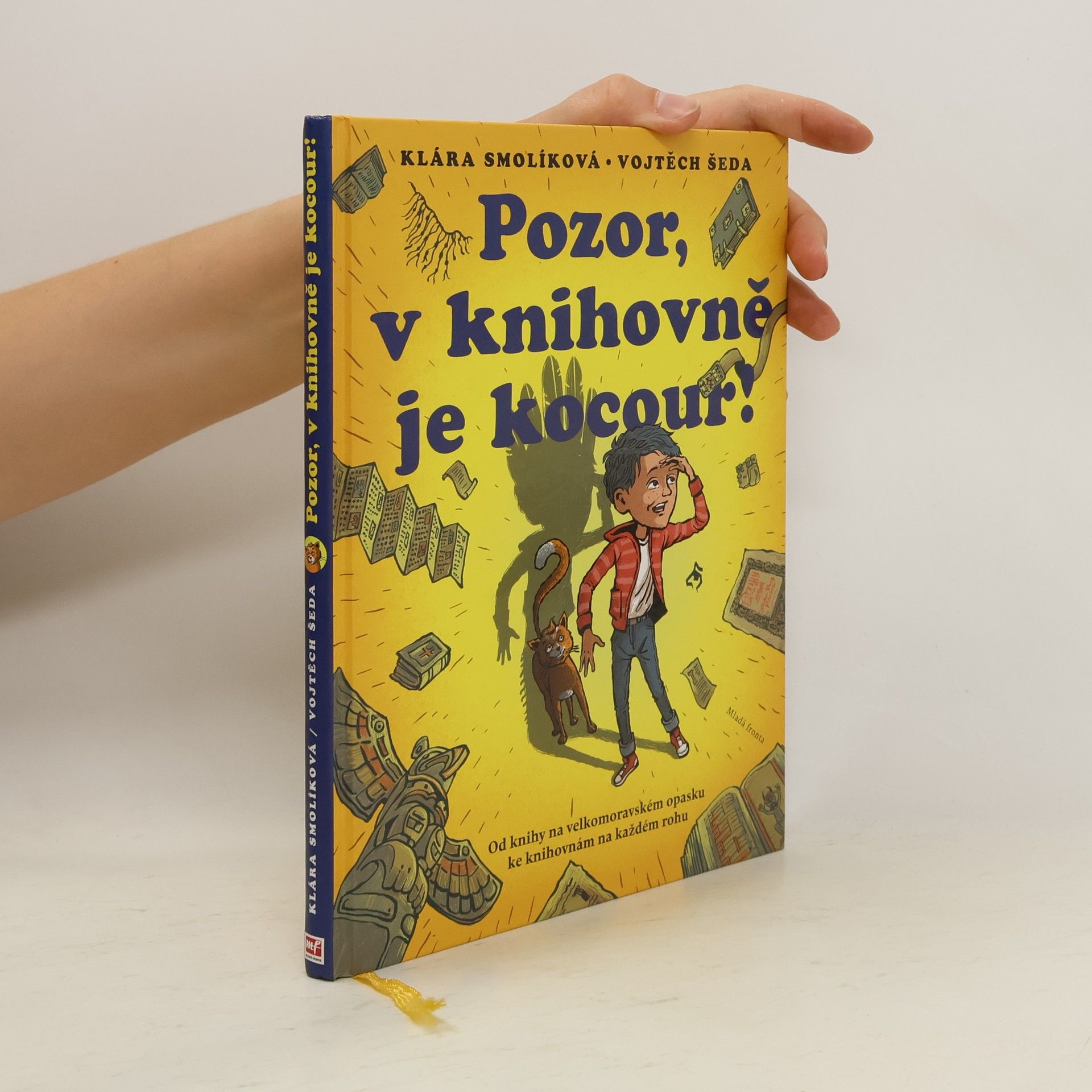 Klára Smolíková Pozor, v knihovně je kocour!
