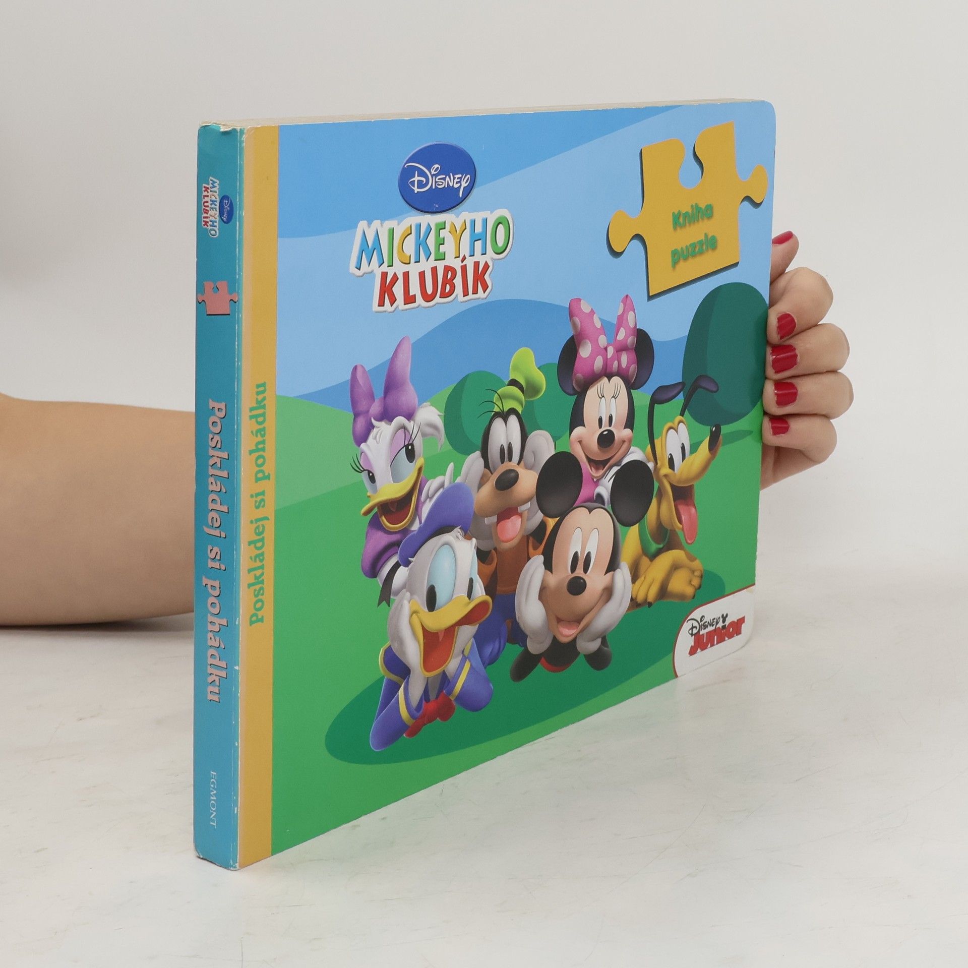 Collectif d'auteurs Mickeyho klubík - kniha puzzle