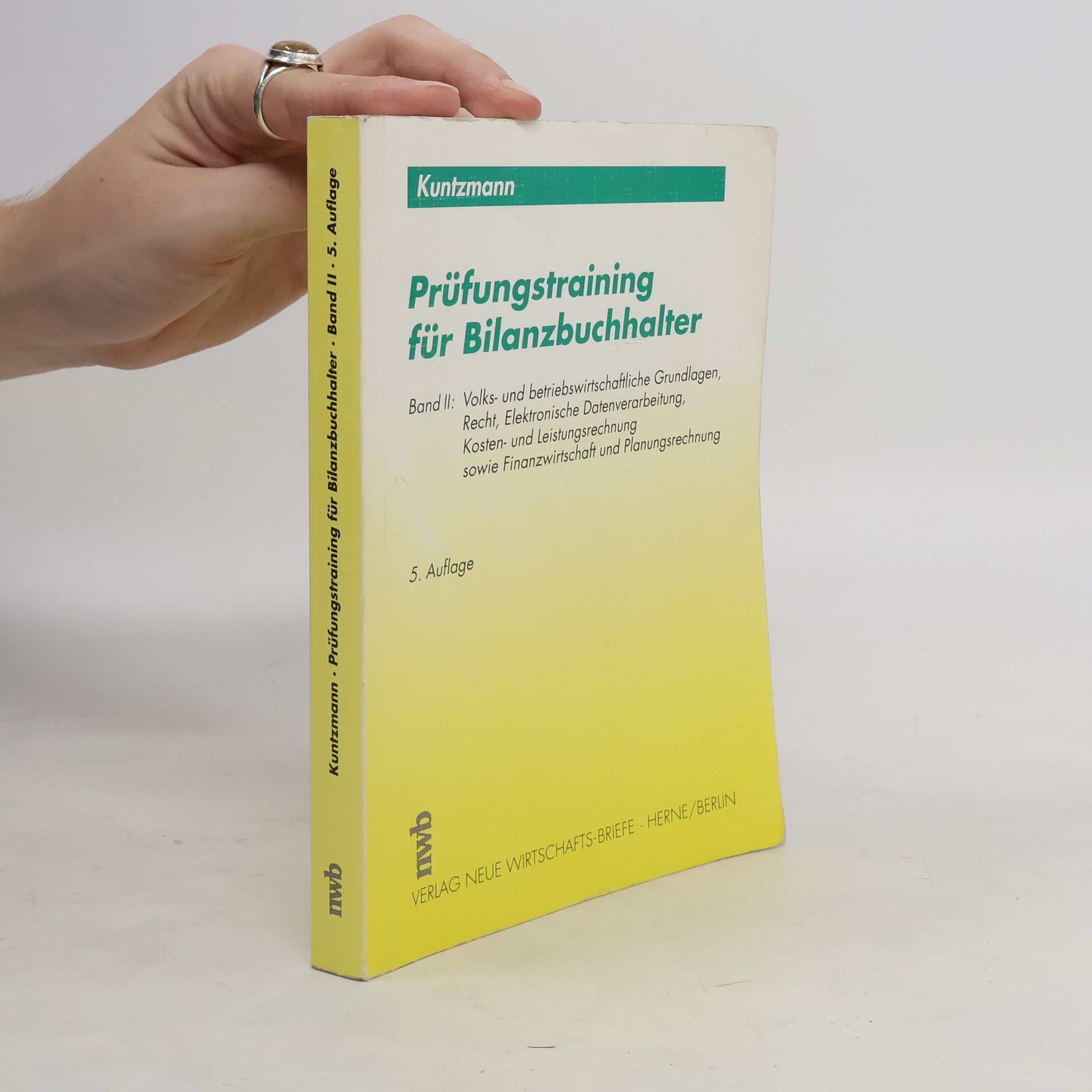 Collectif d'auteurs Prüfungstraining für Bilanzbuchhalter