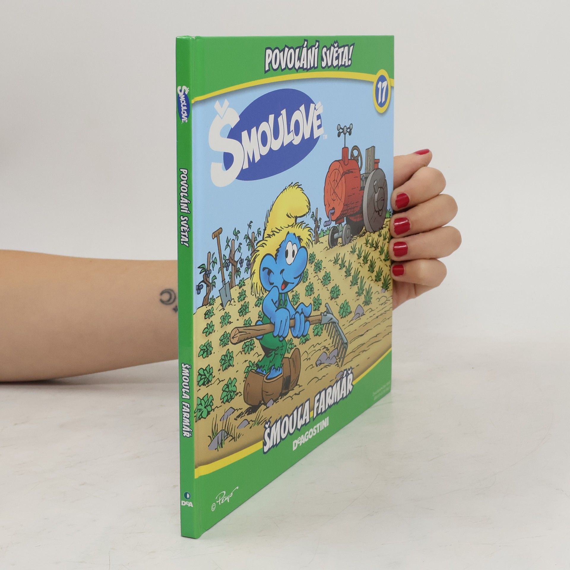 Iva Kořístková Šmloulové. Povolání světa! 17 Šmoula farmář