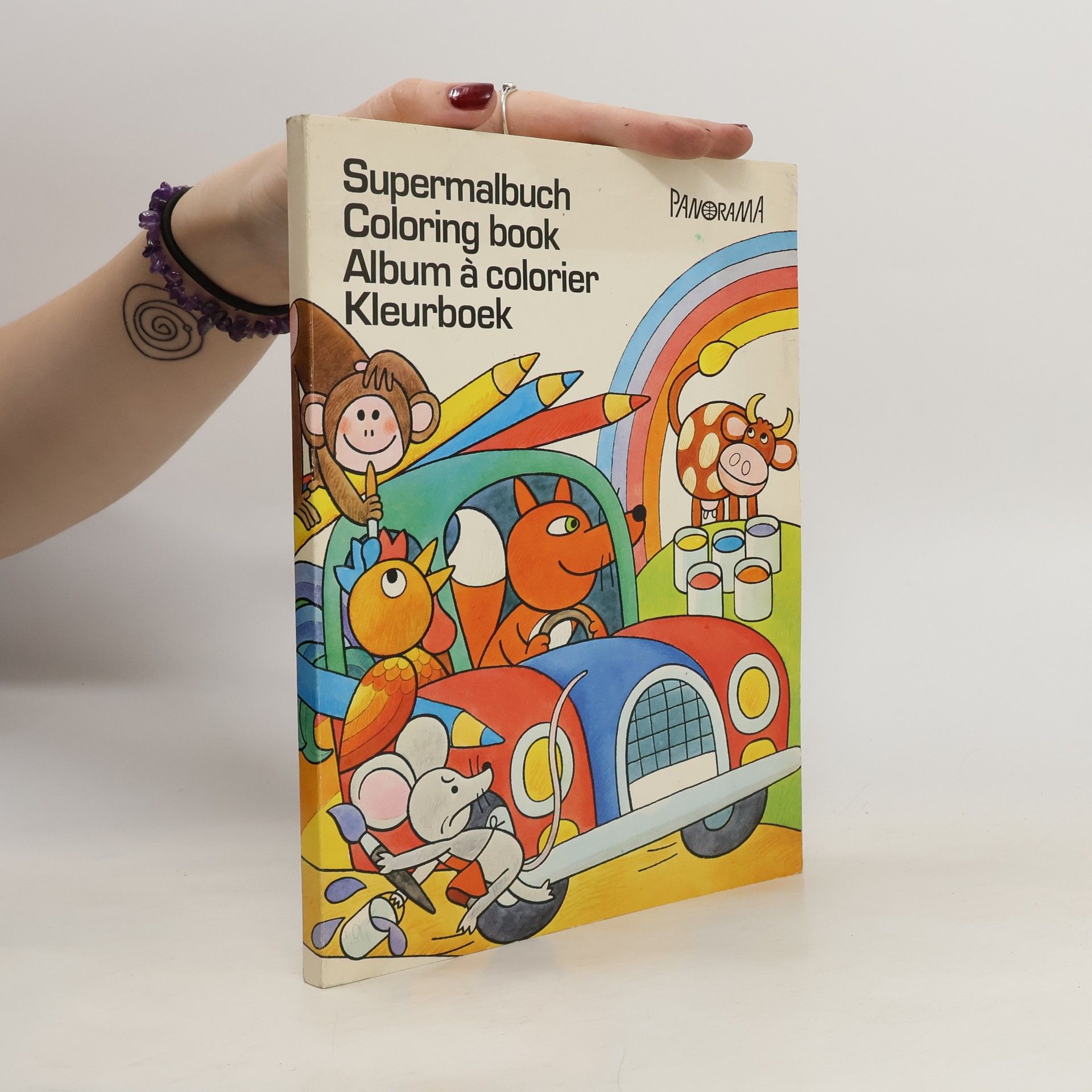 Collectif d'auteurs Supermalbuch Coloring book Album á colorier Kleurboek