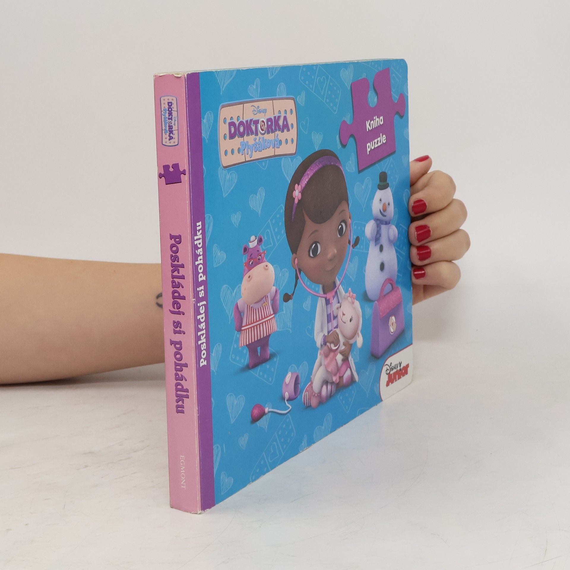 Walt Disney Doktorka Plyšáková - Kniha puzzle