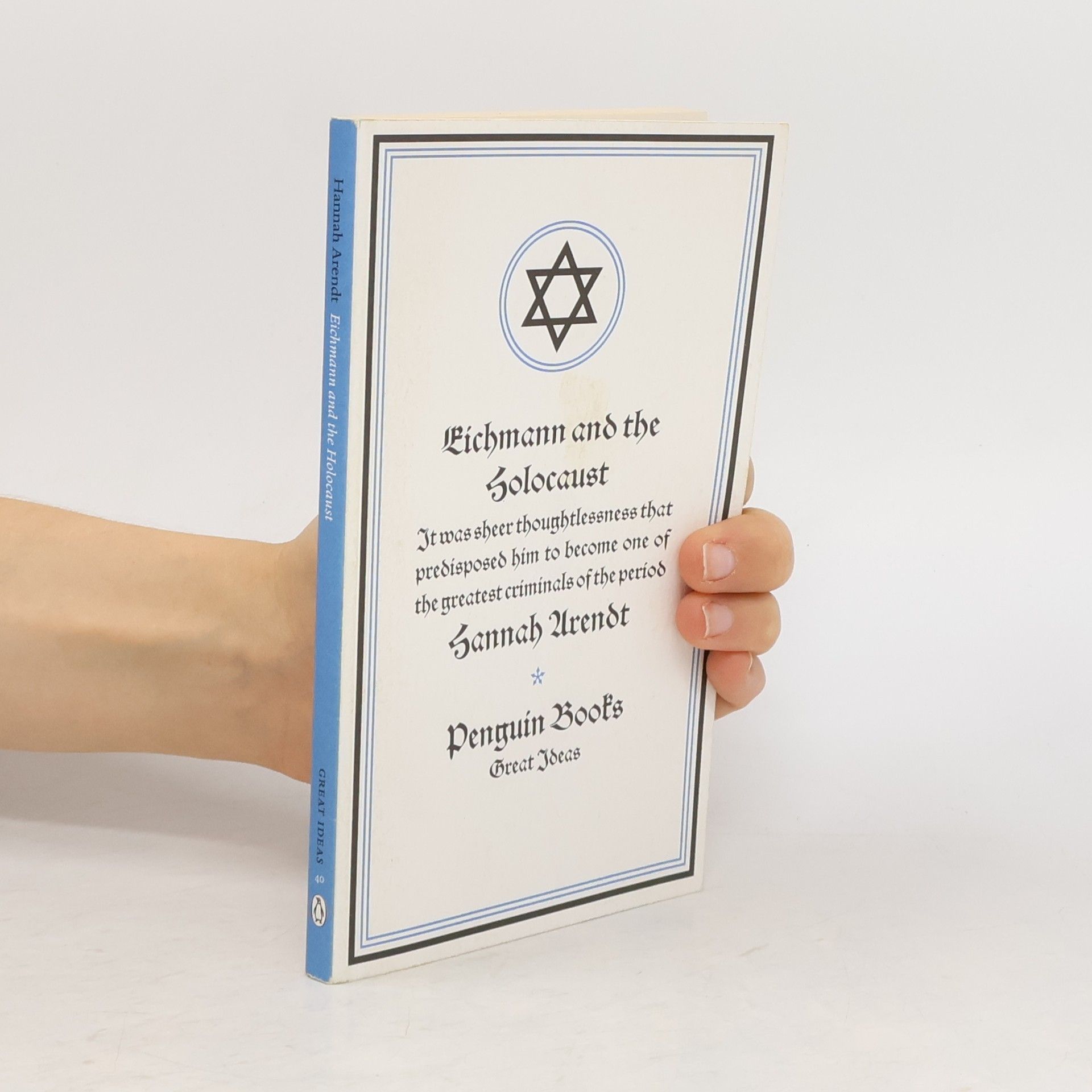 Hannah Arendt Eichmann and the Holocaust