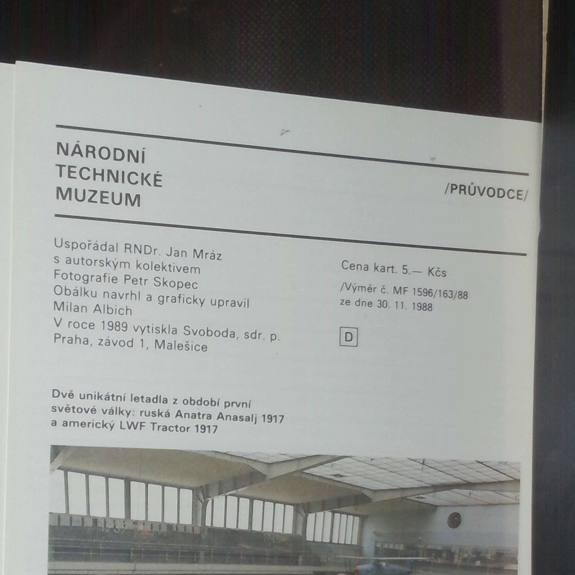 Jan Mráz Národní technické muzeum v Praze. Průvodce