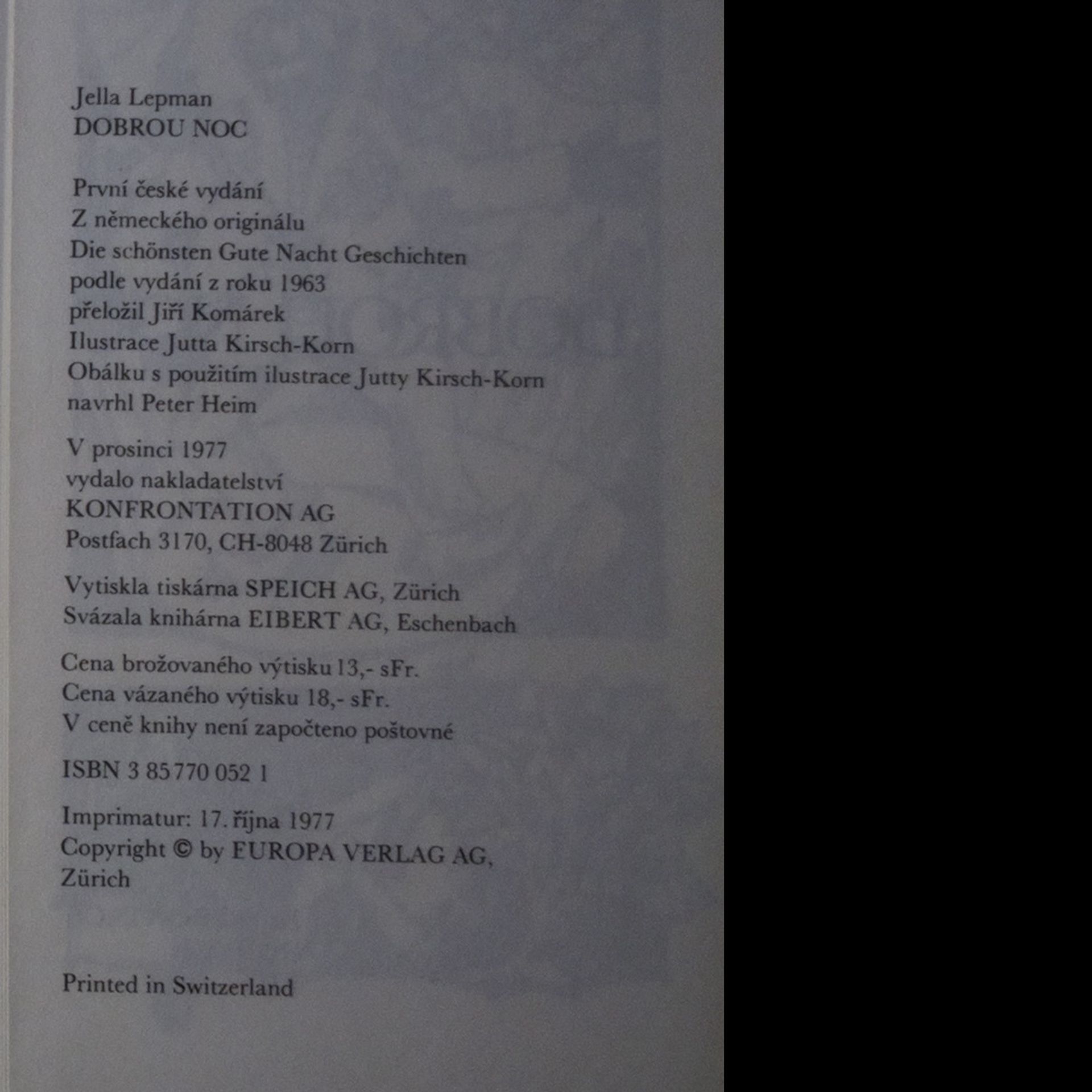 Ferdinand Peroutka TGM představuje plukovníka Cunninghama