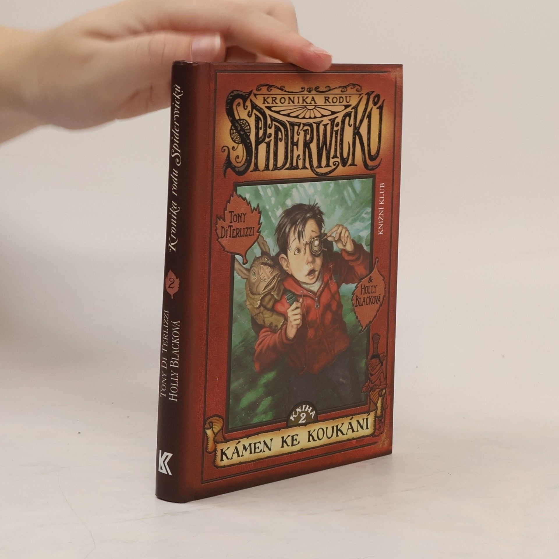 Tony DiTerlizzi Kronika rodu Spiderwicků. Kniha 2., Kámen ke koukání