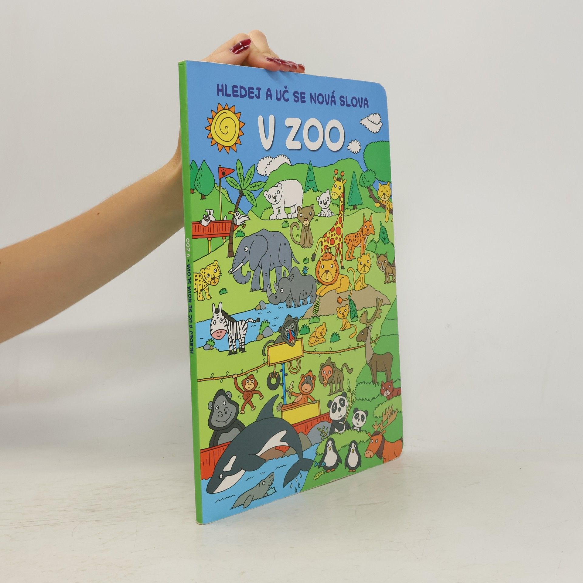 Collectif d'auteurs Hledej a uč se nová slova: V zoo