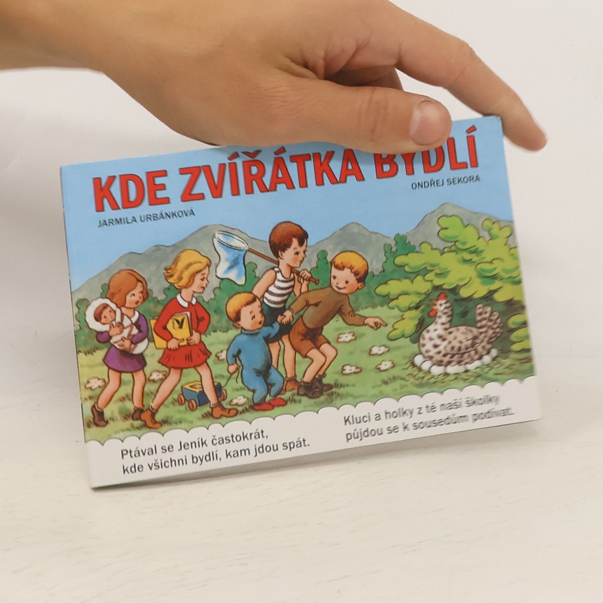 Jarmila Urbánková Kde zvířátka bydlí