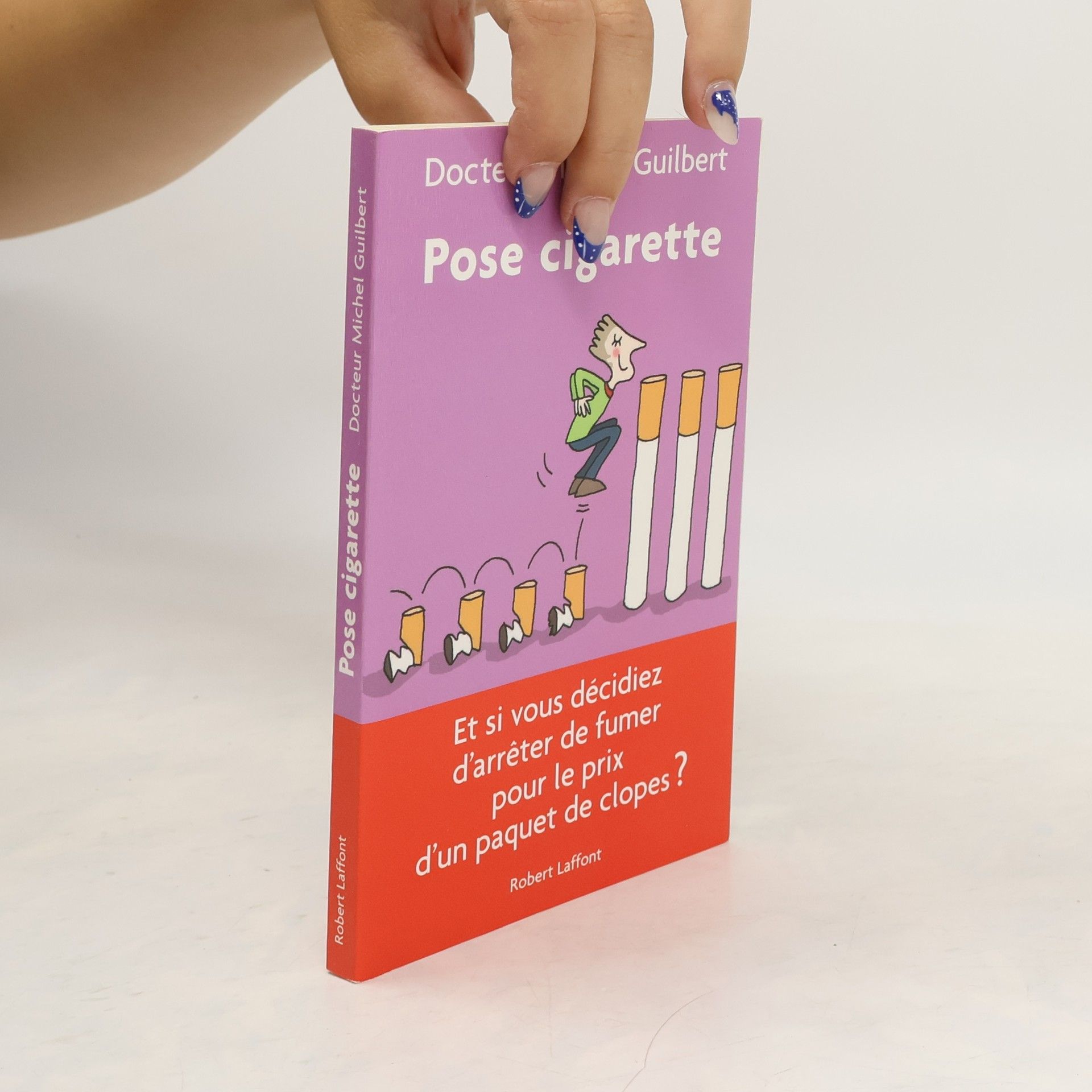 Michel Guilbert Pose cigarette