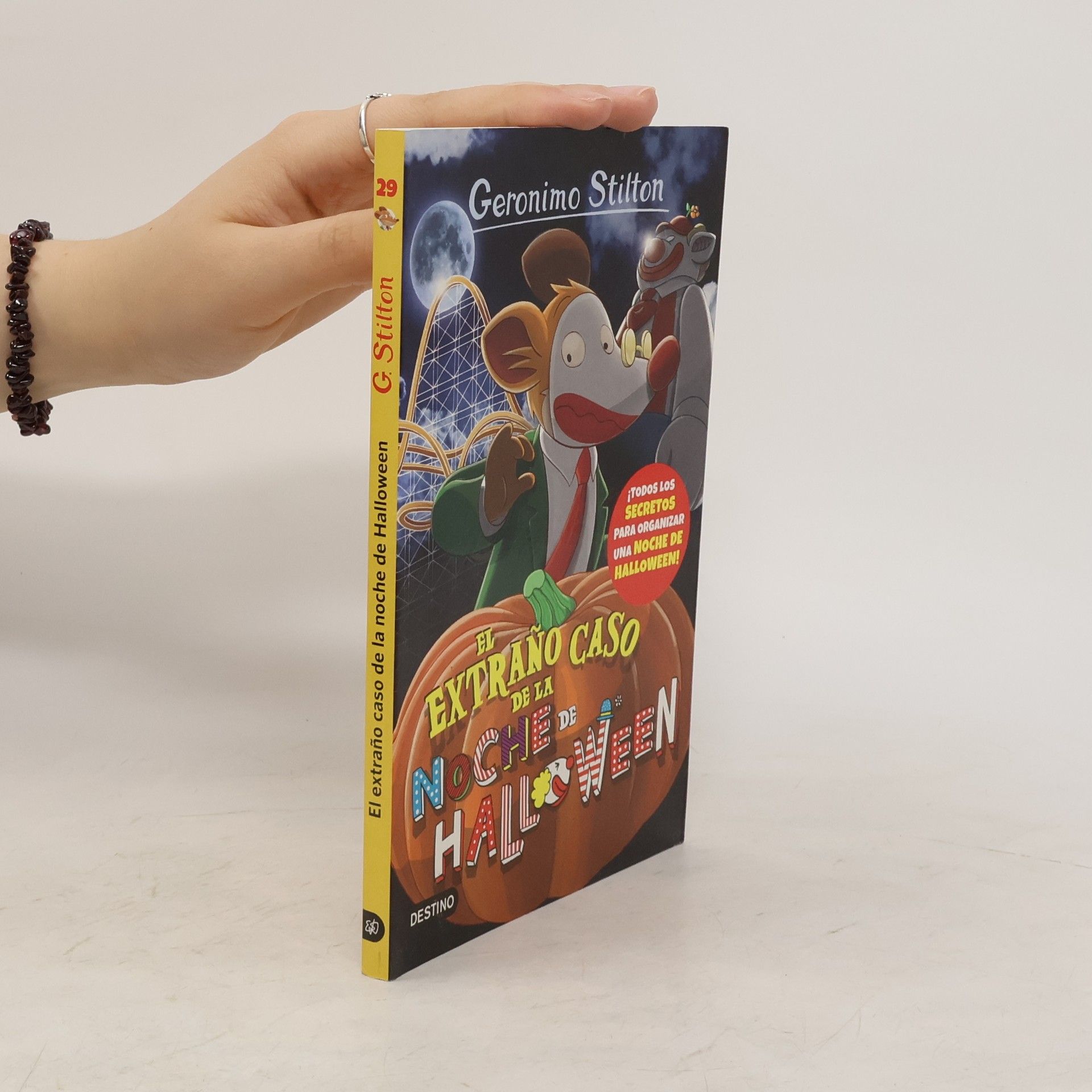 Geronimo Stilton El extraño caso de la noche de Halloween