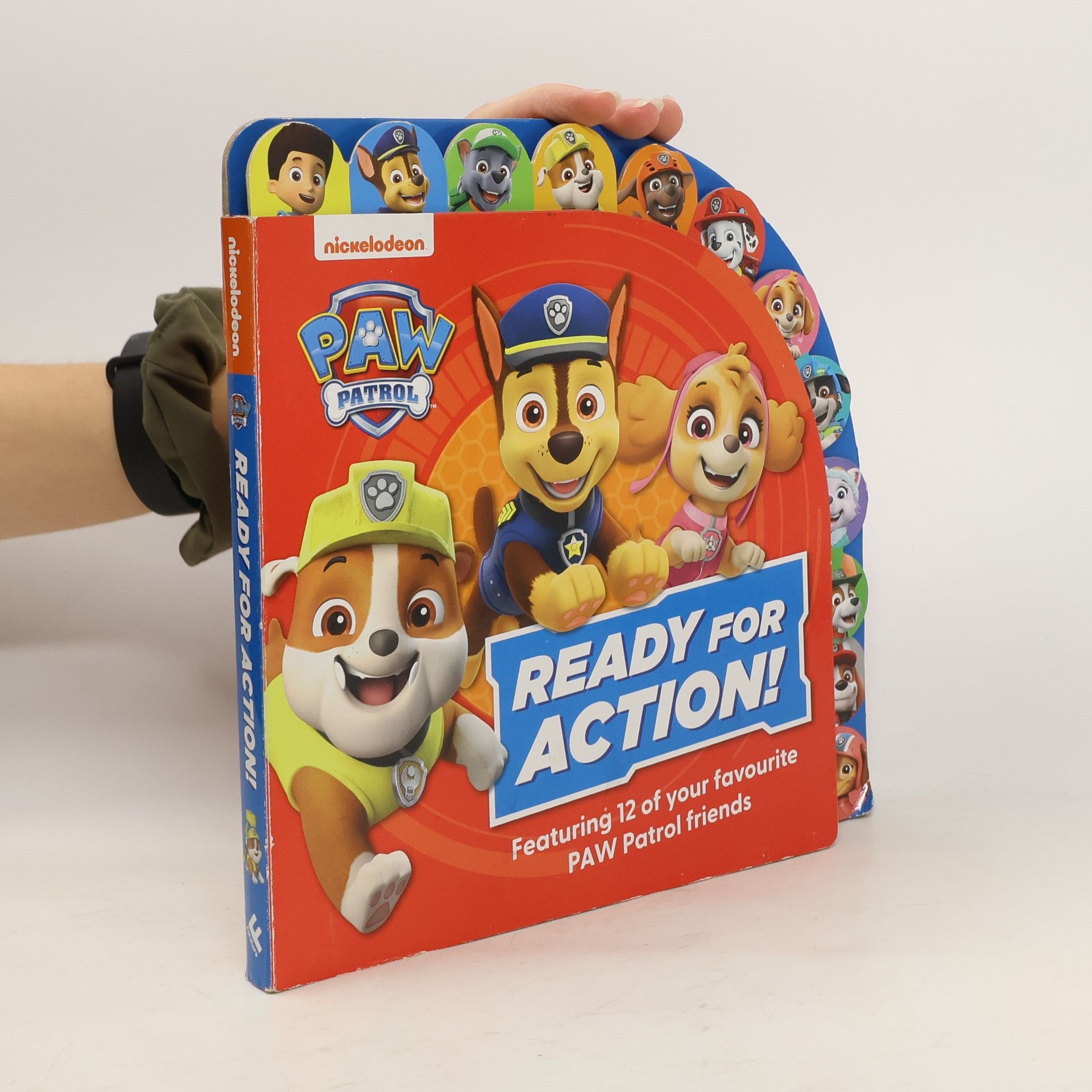 Paw Patrol PAW Patrol Ready for Action! Tabbed Board Book