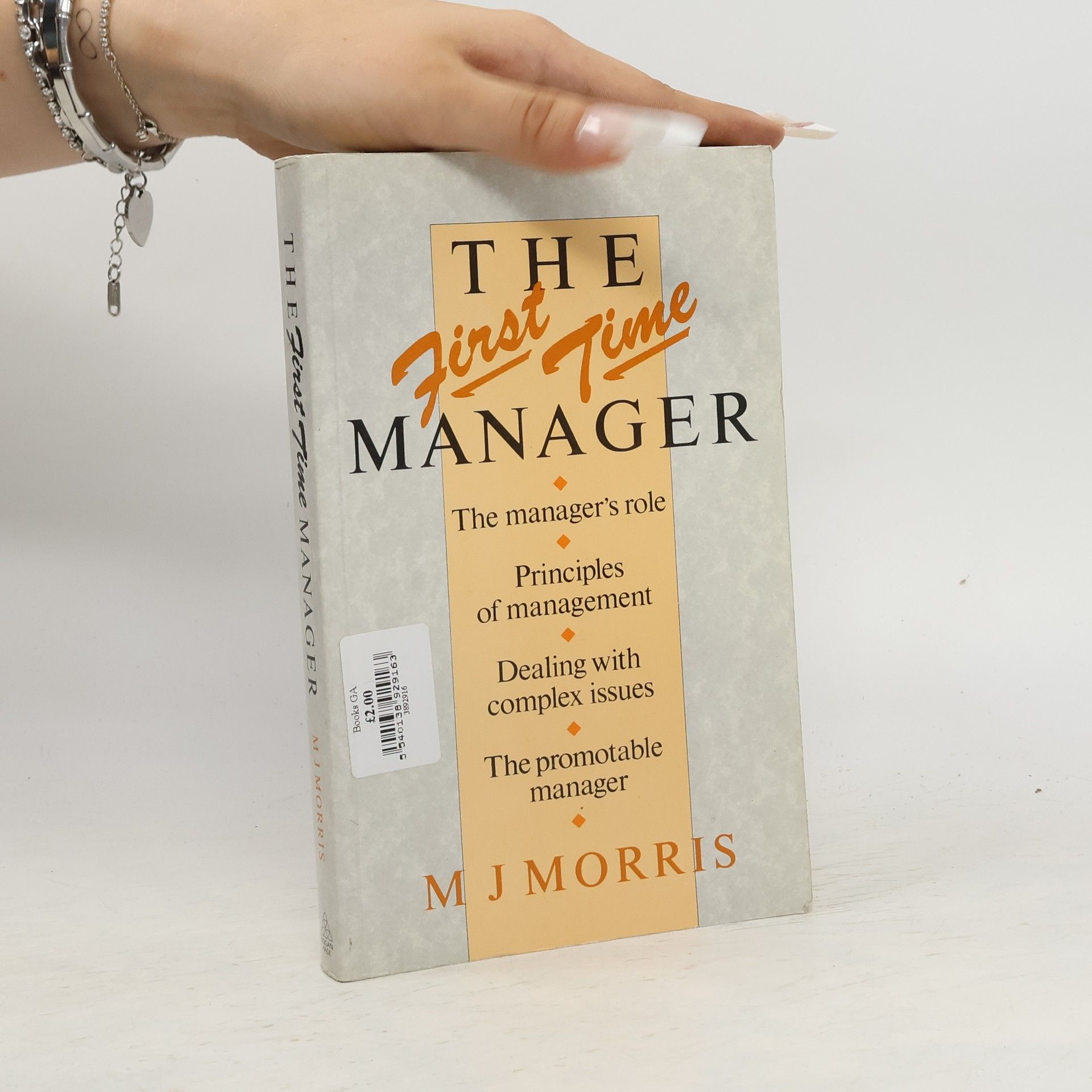 Michael John Morris The First Time Manager