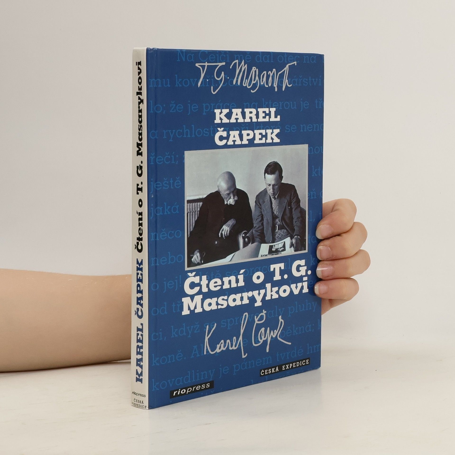 Karel Čapek Čtení o T.G. Masarykovi