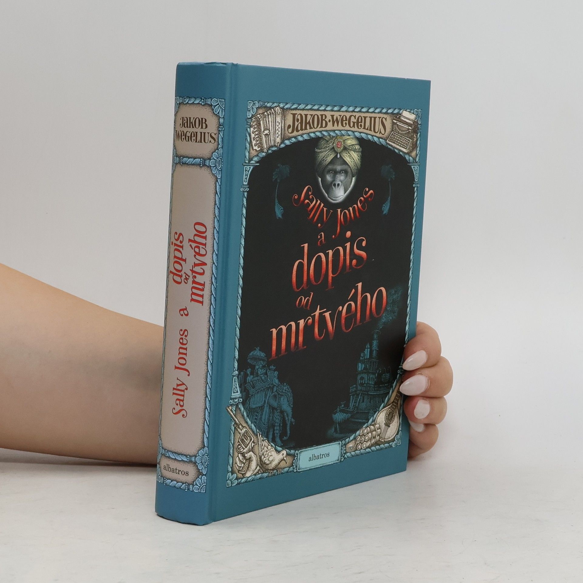 Jakob Wegelius Sally Jones a dopis od mrtvého