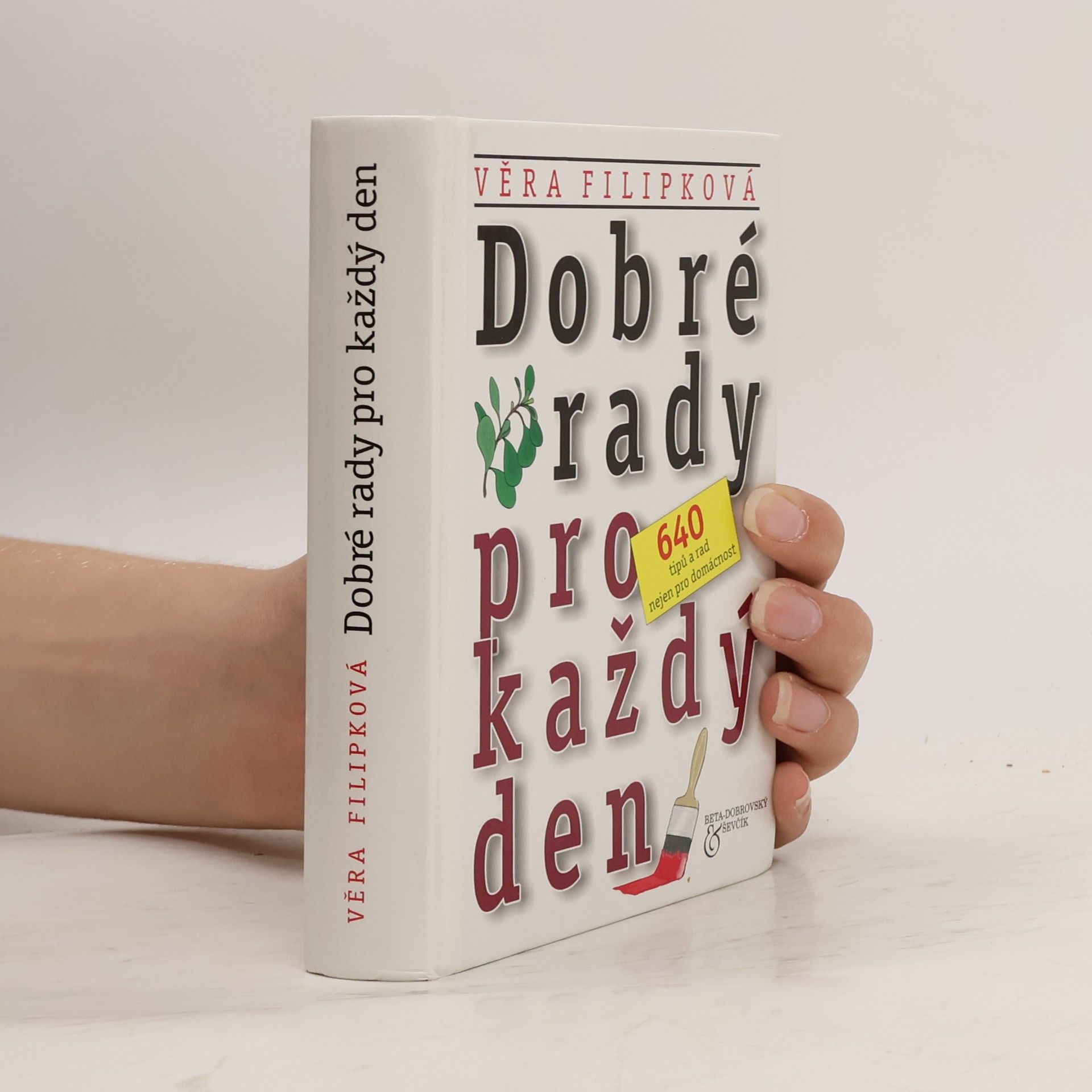 Věra Filipková Dobré rady pro každý den: 640 tipů a rad nejen pro domácnost
