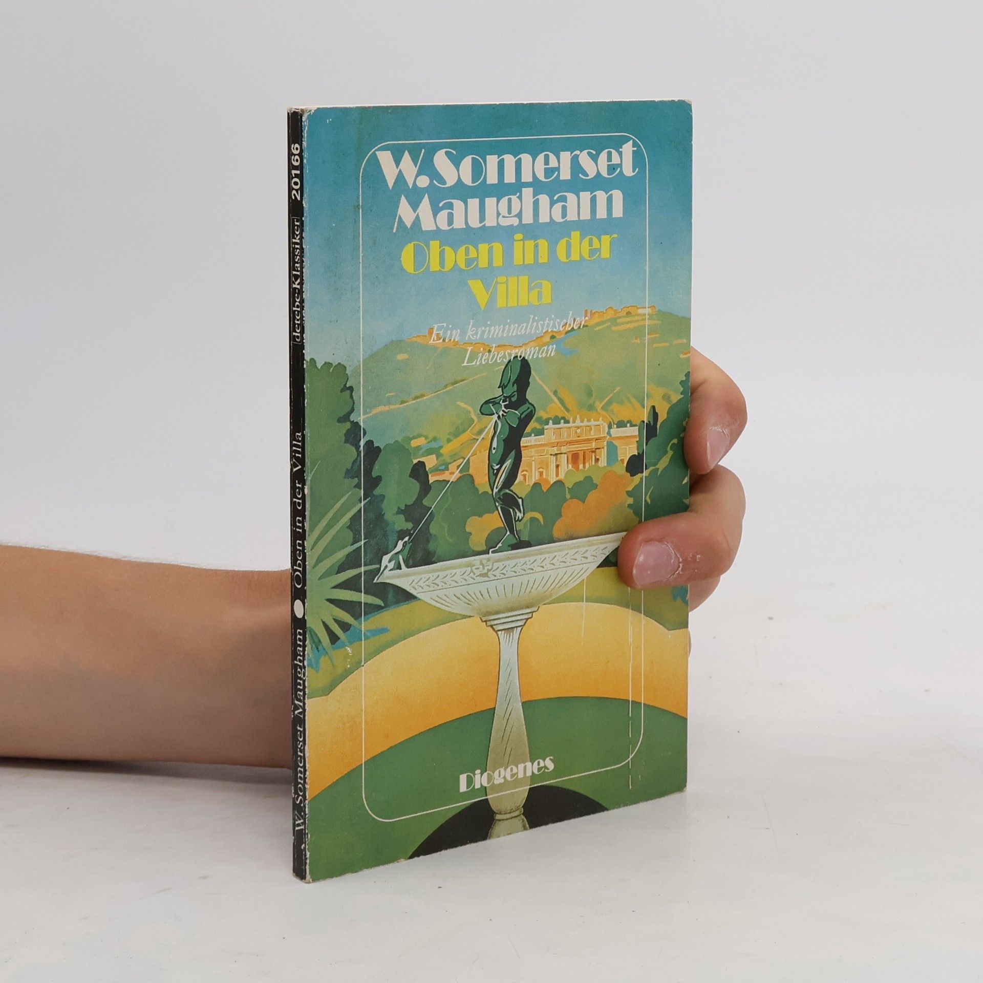 William Somerset Maugham Oben in der Villa
