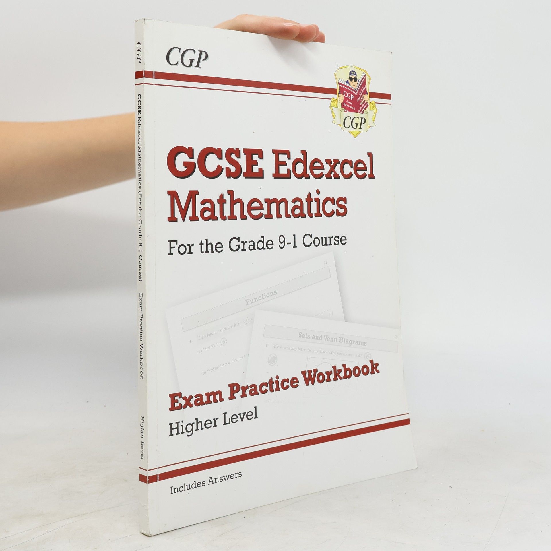 CGP Books GCSE Maths Edexcel Exam Practice Workbook: Higher - for the Grade 9-1 Course (includes Answers)