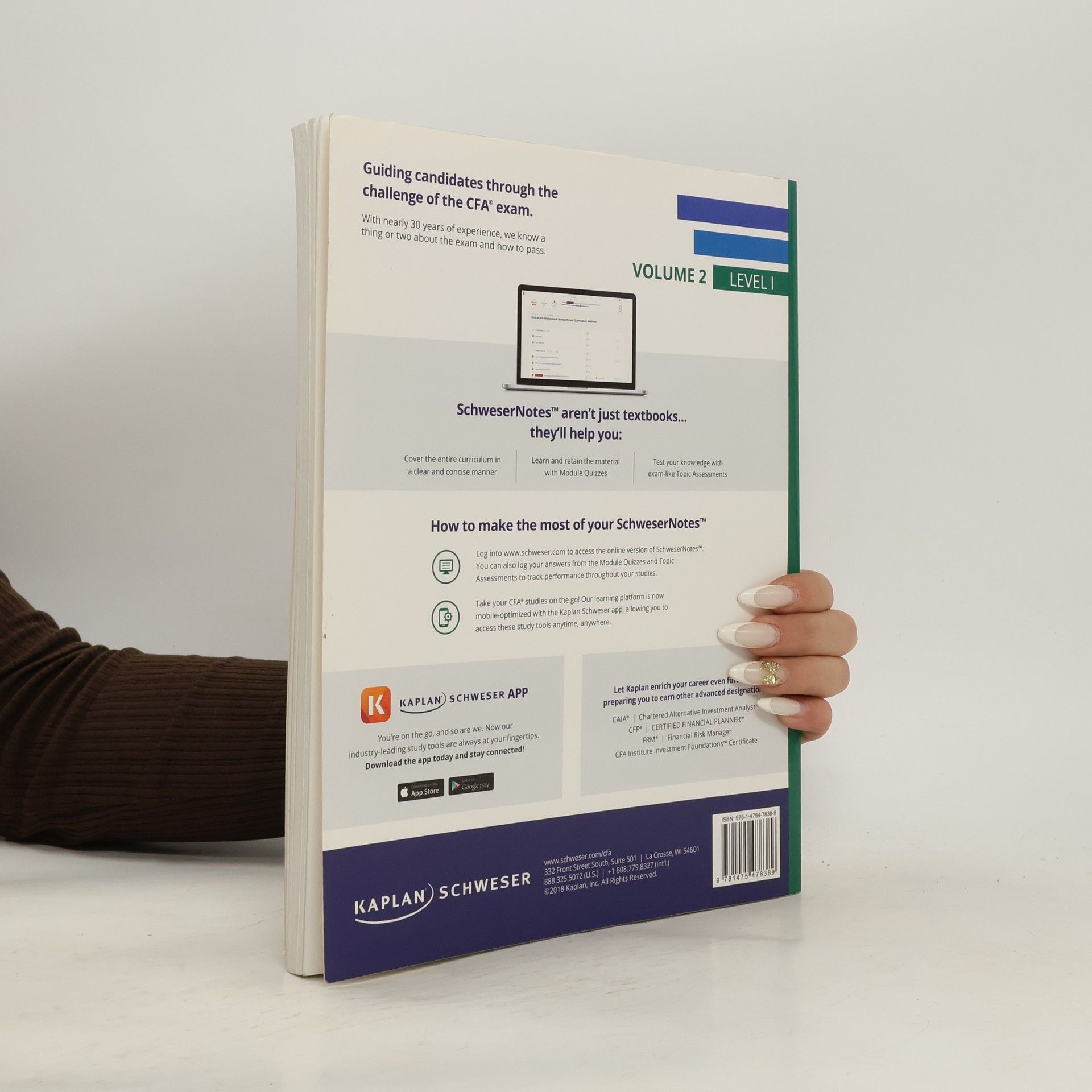 AA.VV. SchweserNotes for the CFA Exam