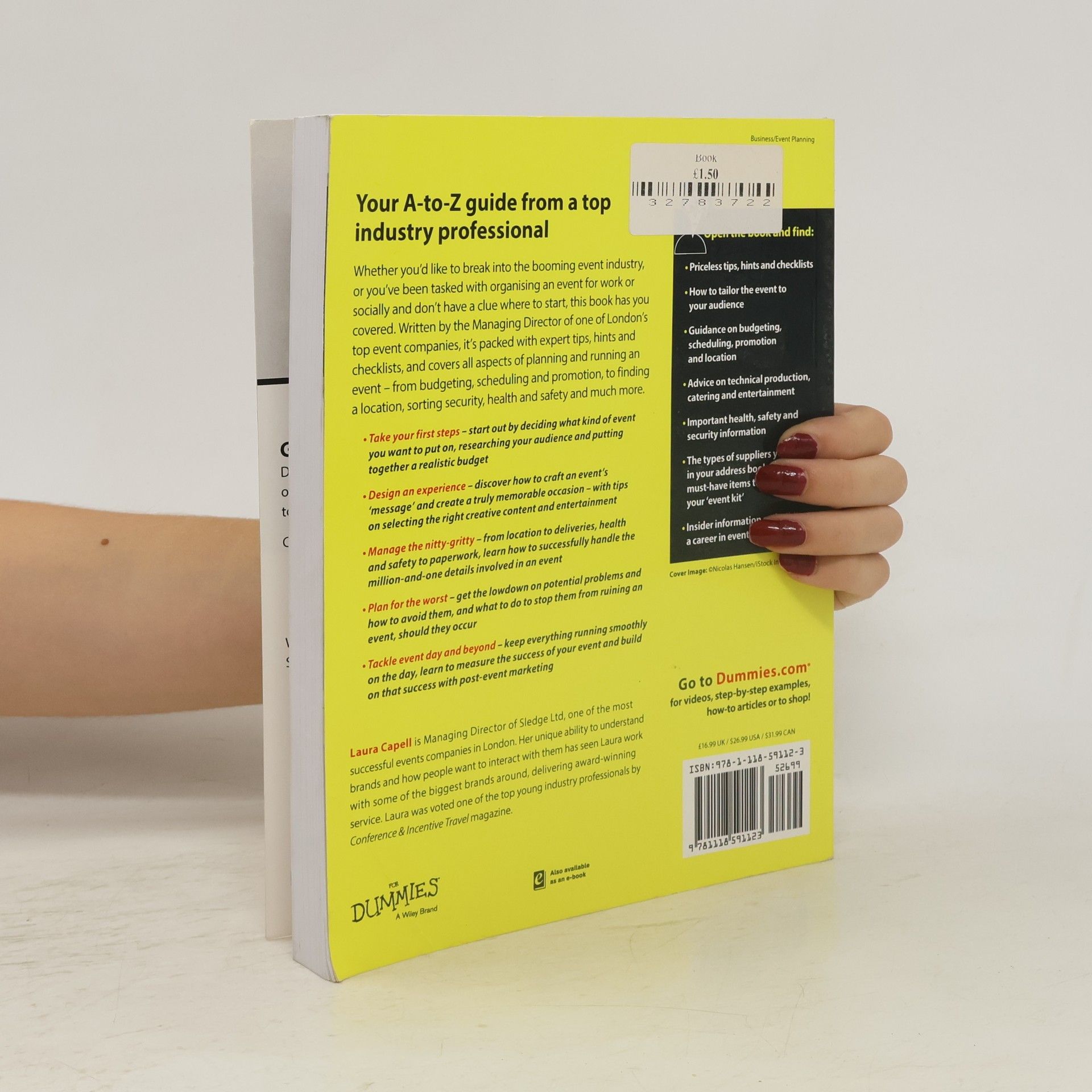 Laura Capell Event Management For Dummies