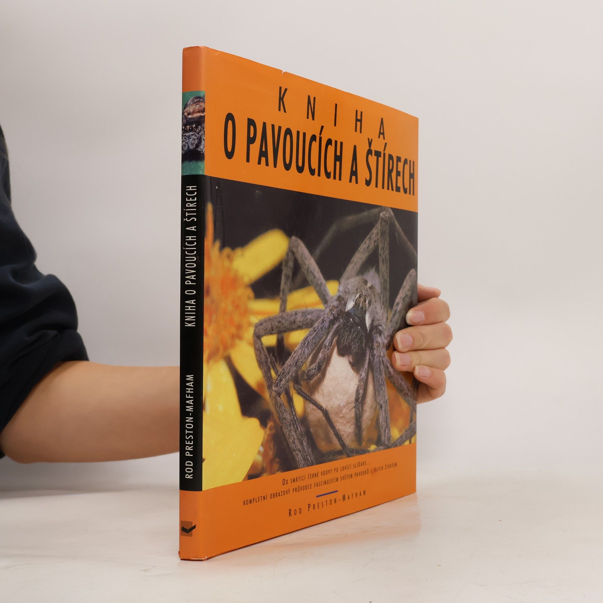 Rod Preston Mafham Kniha o pavoucích a štírech