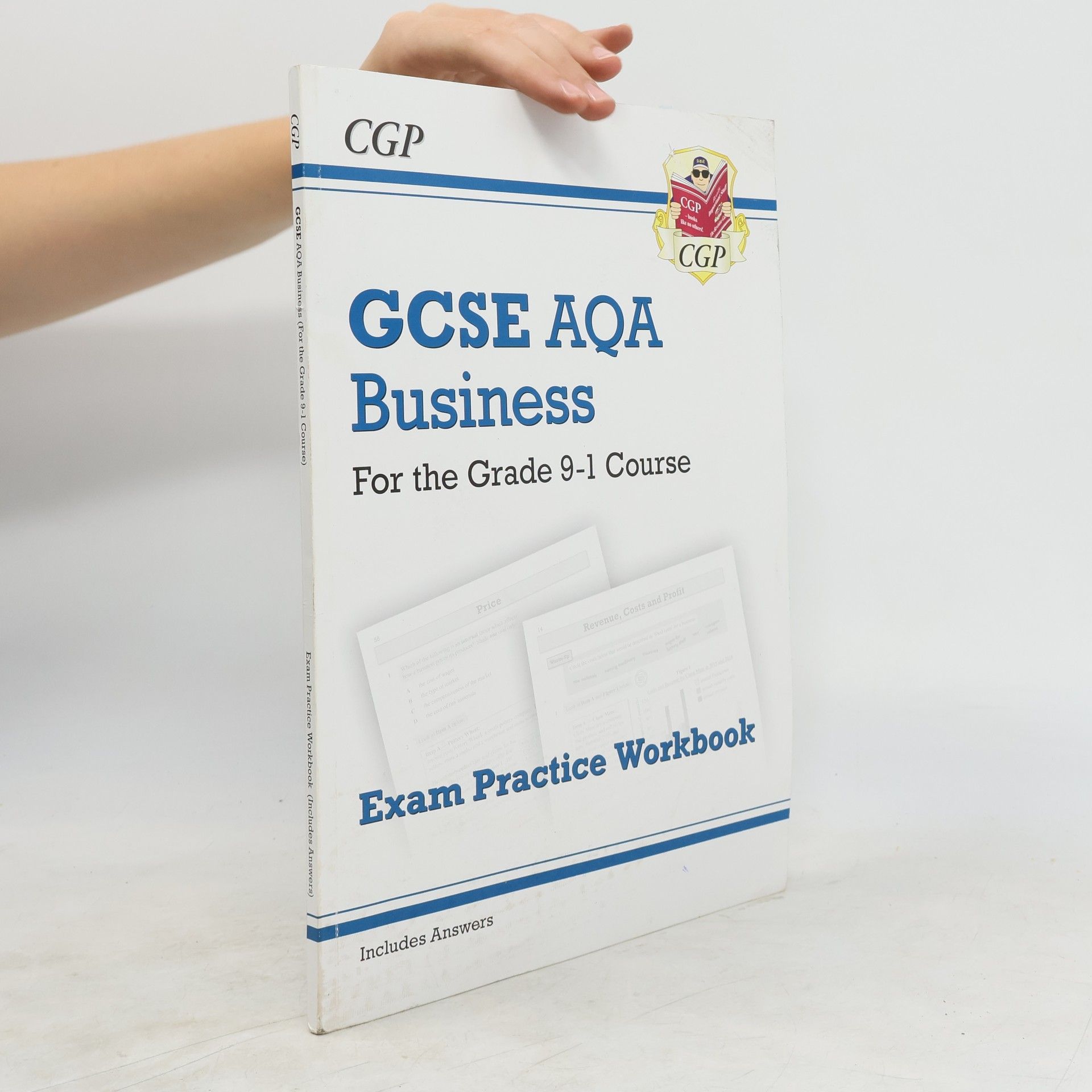 CGP Books New GCSE Business AQA Exam Practice Workbook - For the Grade 9-1 Course