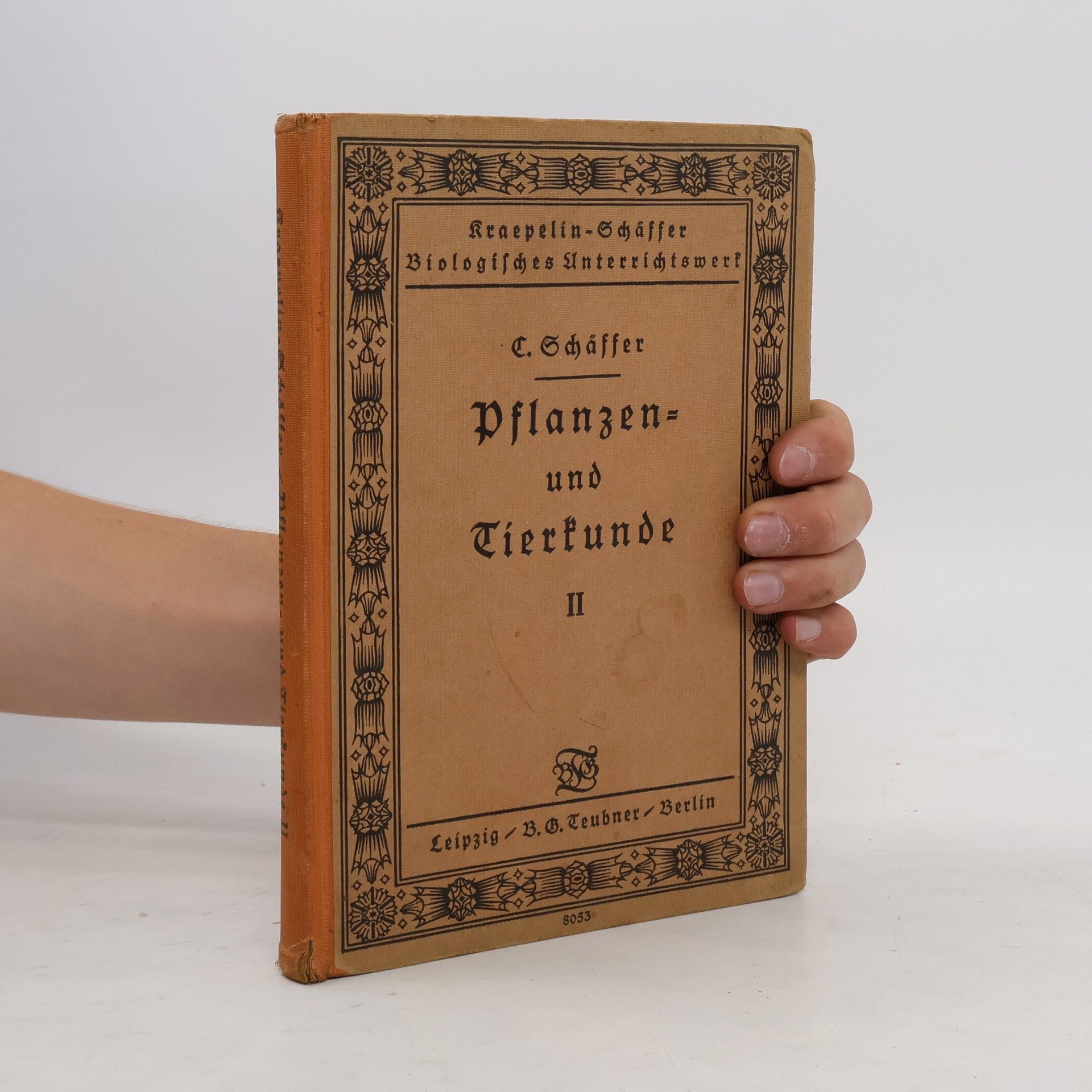 C. Schäffer Pflanzen und Tierkunde II.